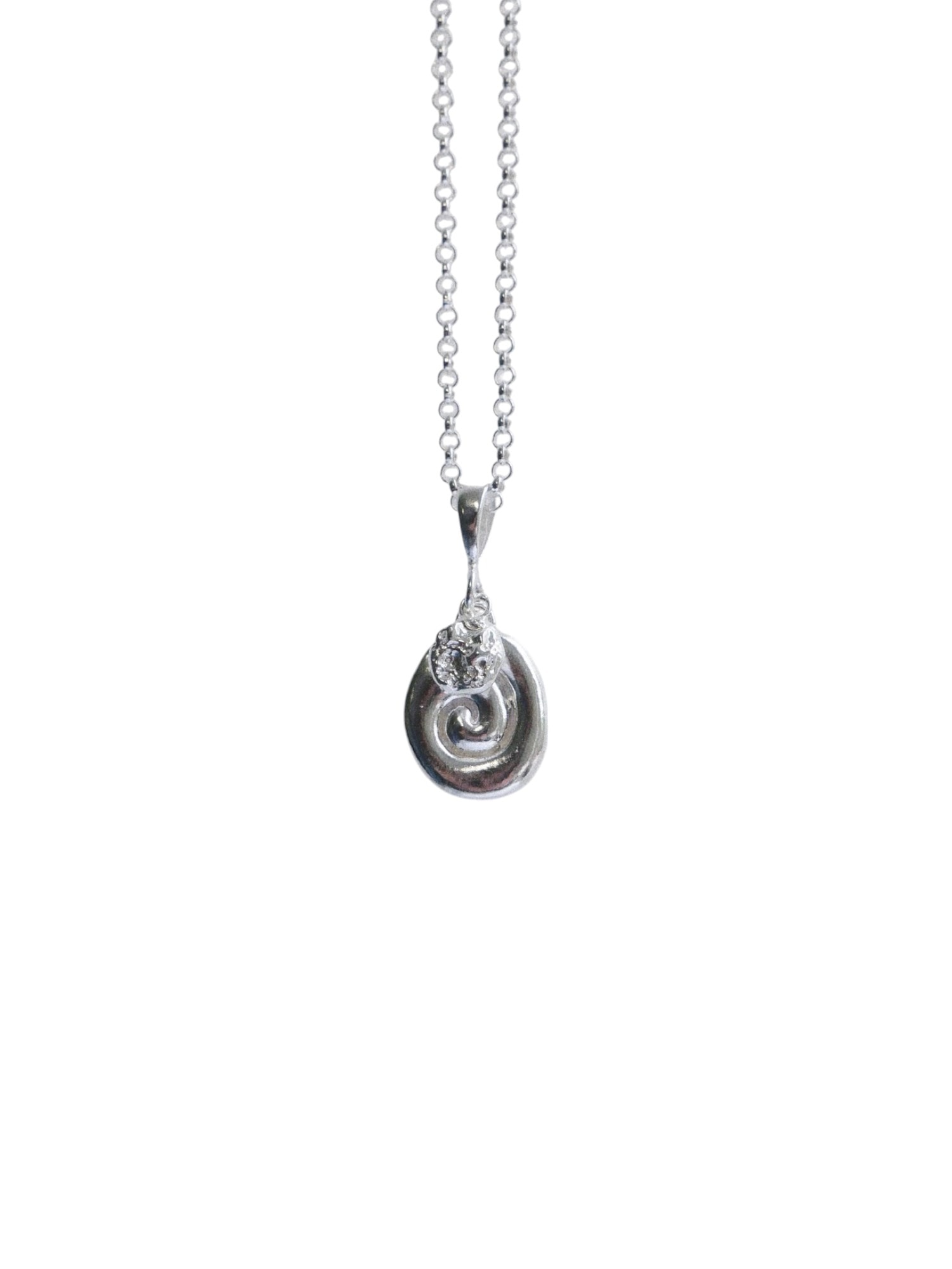 Snail necklace