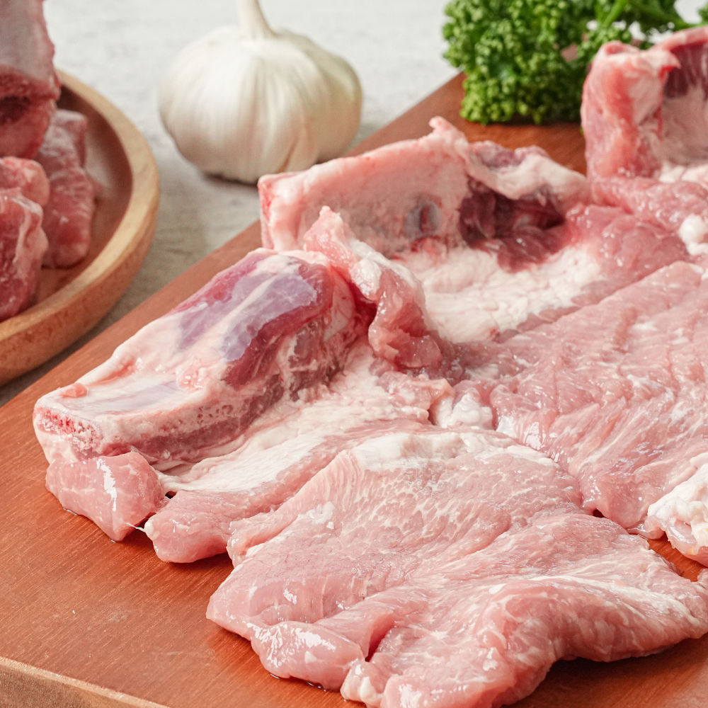 1+냉장 한돈 돼지갈비 포갈비용 찜용 1kg