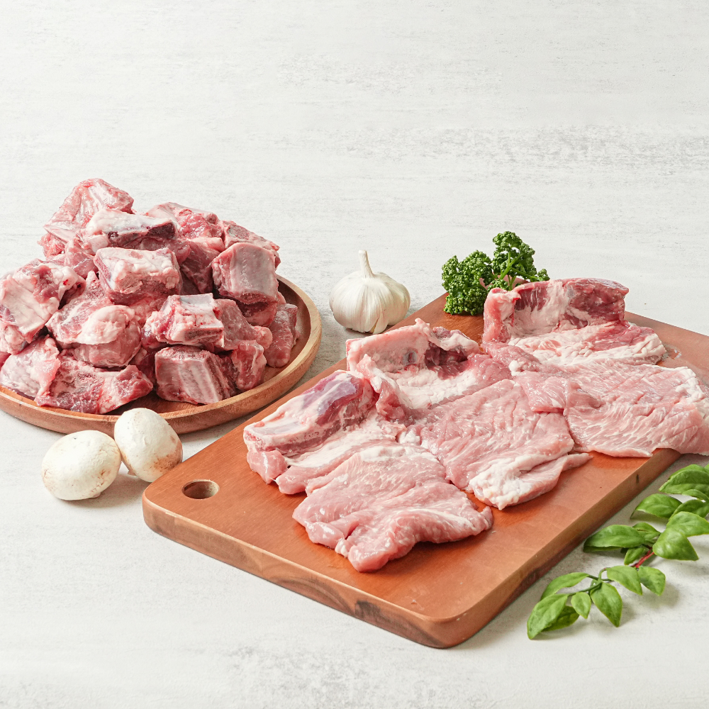 1+냉장 한돈 돼지갈비 포갈비용 찜용 1kg