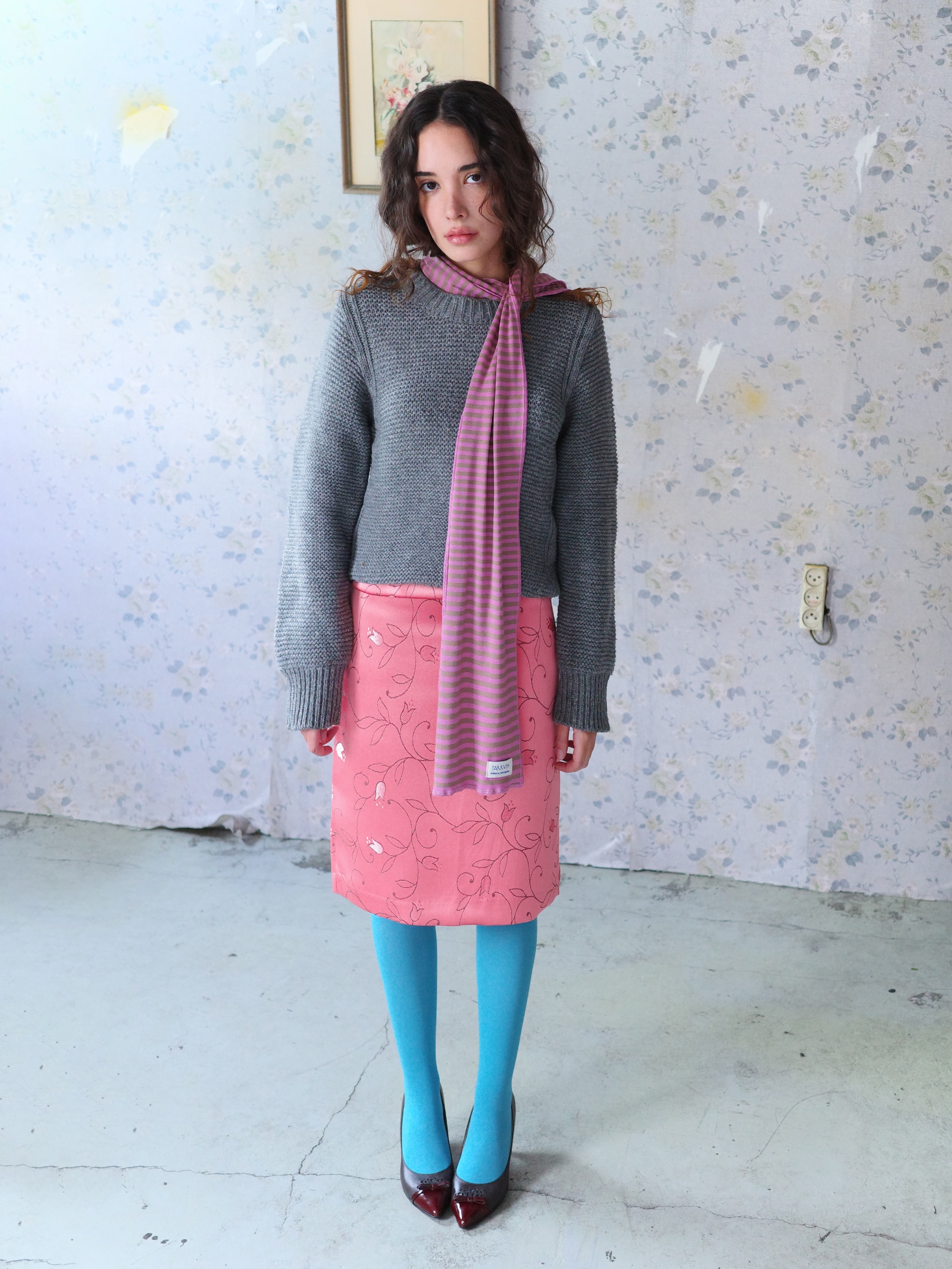 [Limited] Petal midi skirt