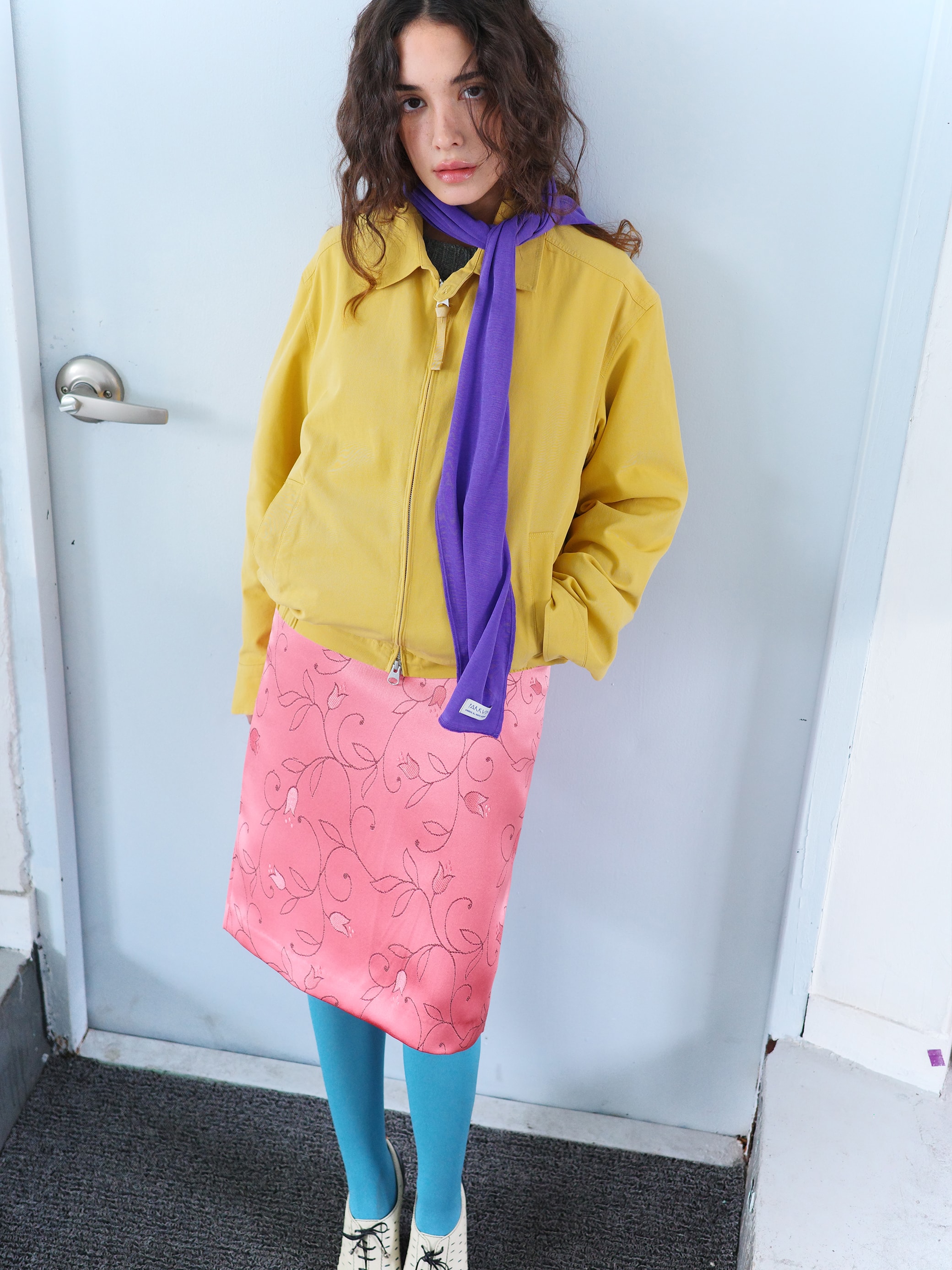 [Limited] Petal midi skirt