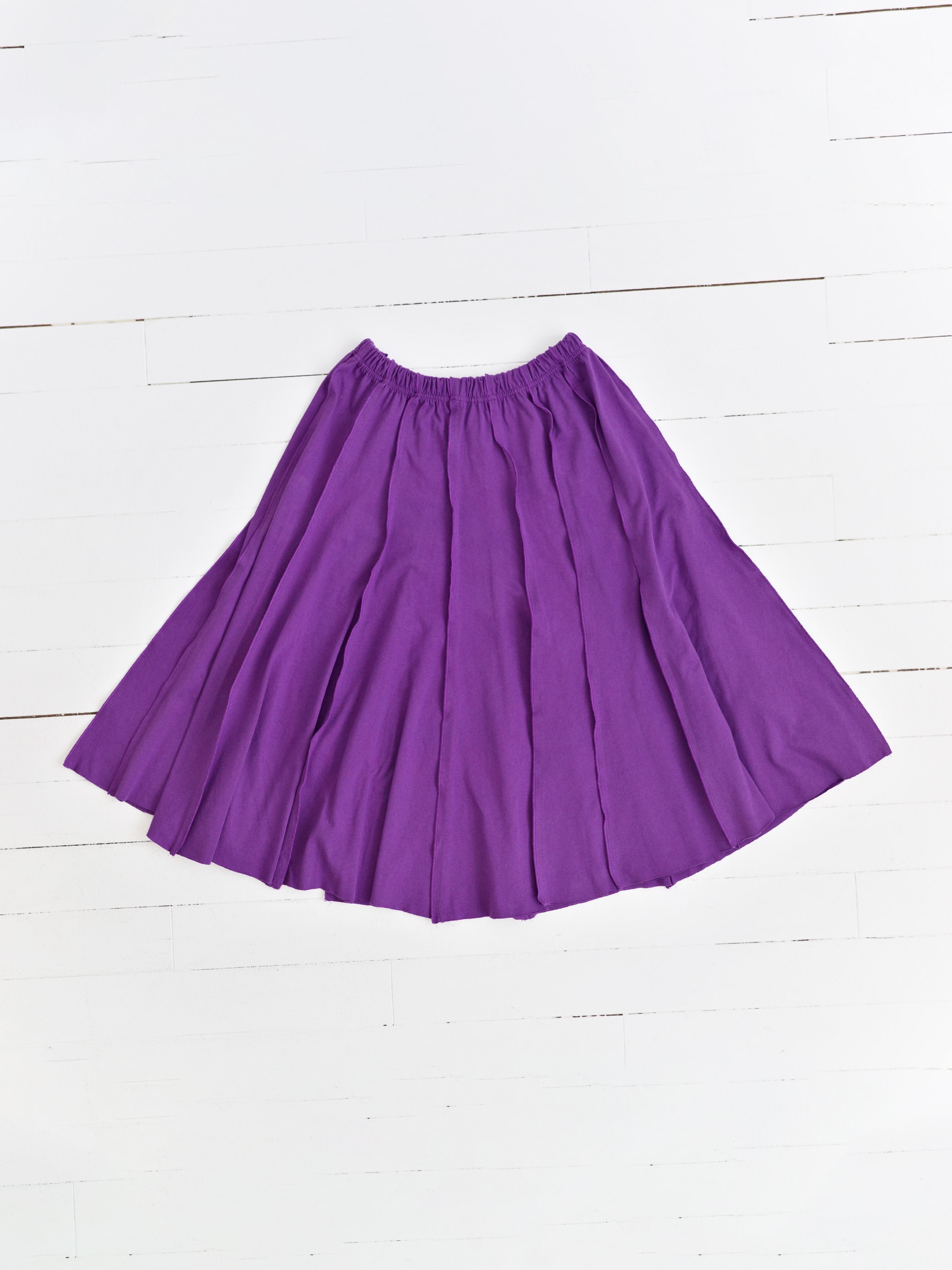 Reverse skirt - purple