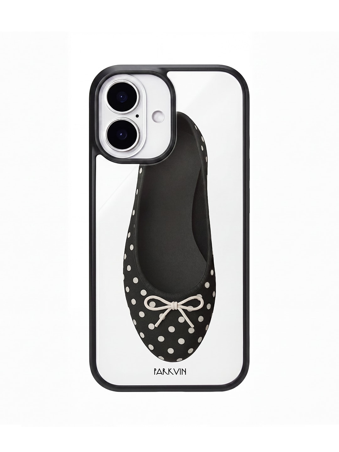 Black dot shoes case (Jellyhard/Black Glass/Magsafe)