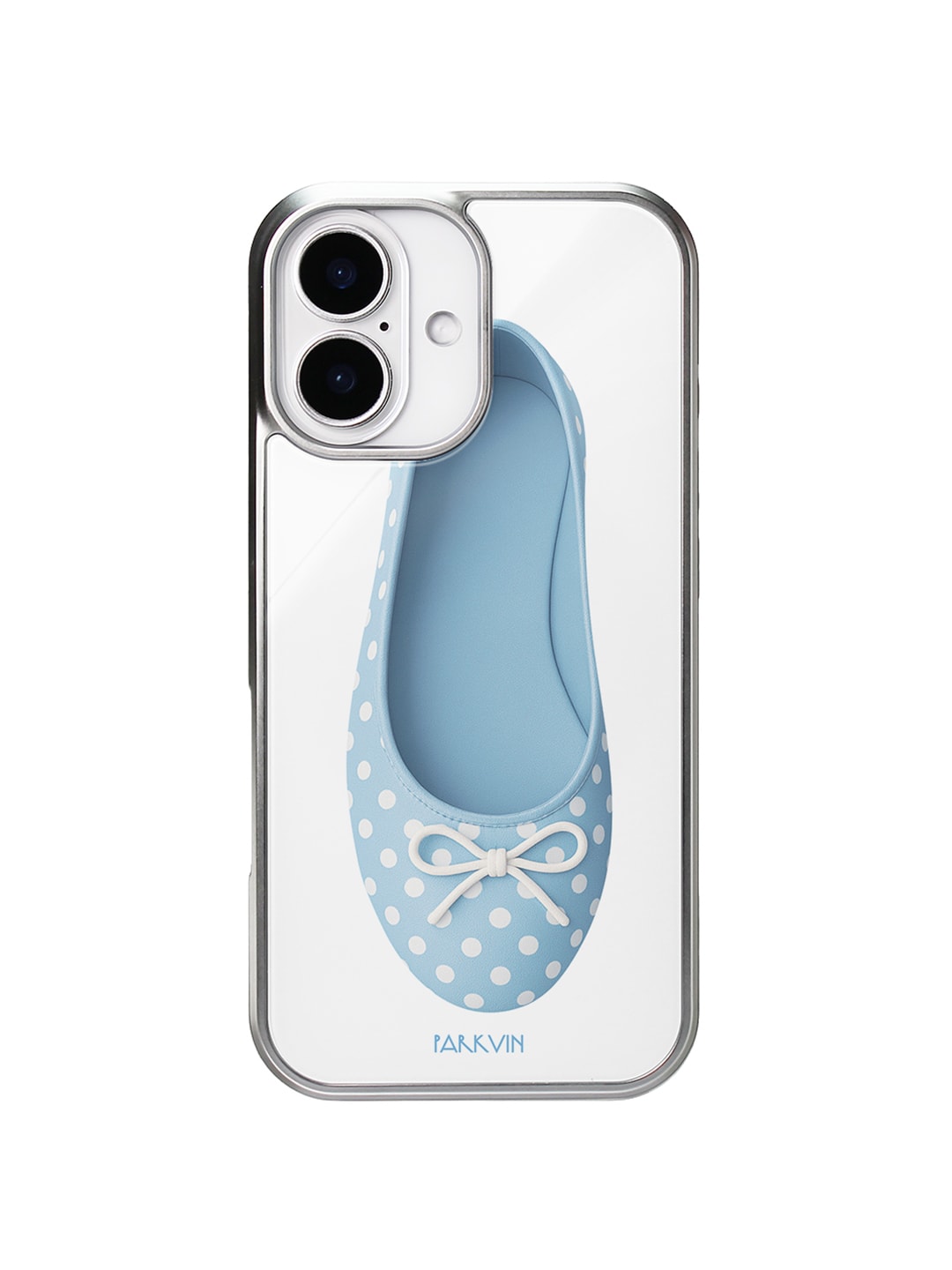 Blue dot shoes case (Jellyhard/Silver Glass/Magsafe)