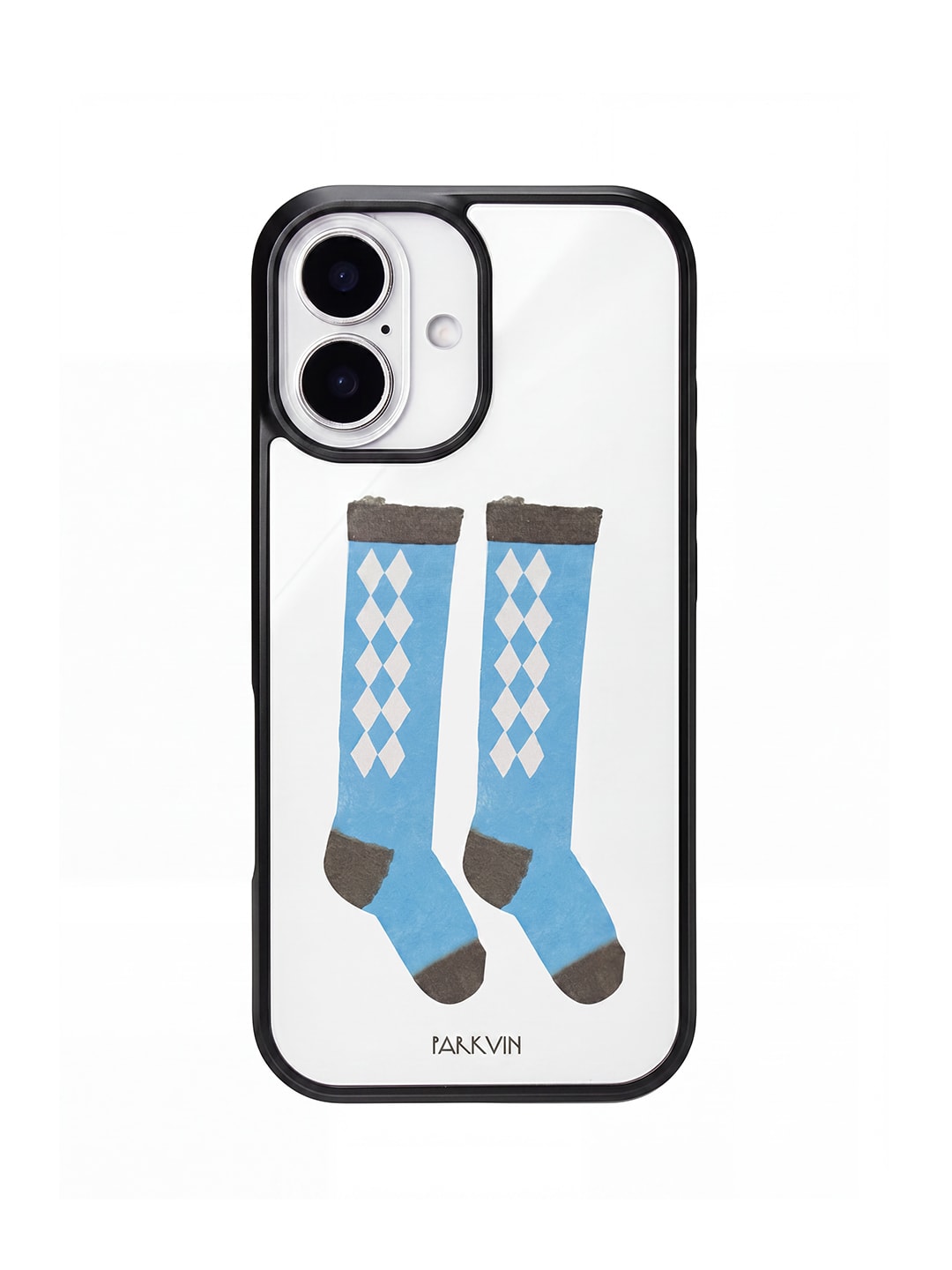 Blue socks case (Jellyhard/Black Glass/Magsafe)