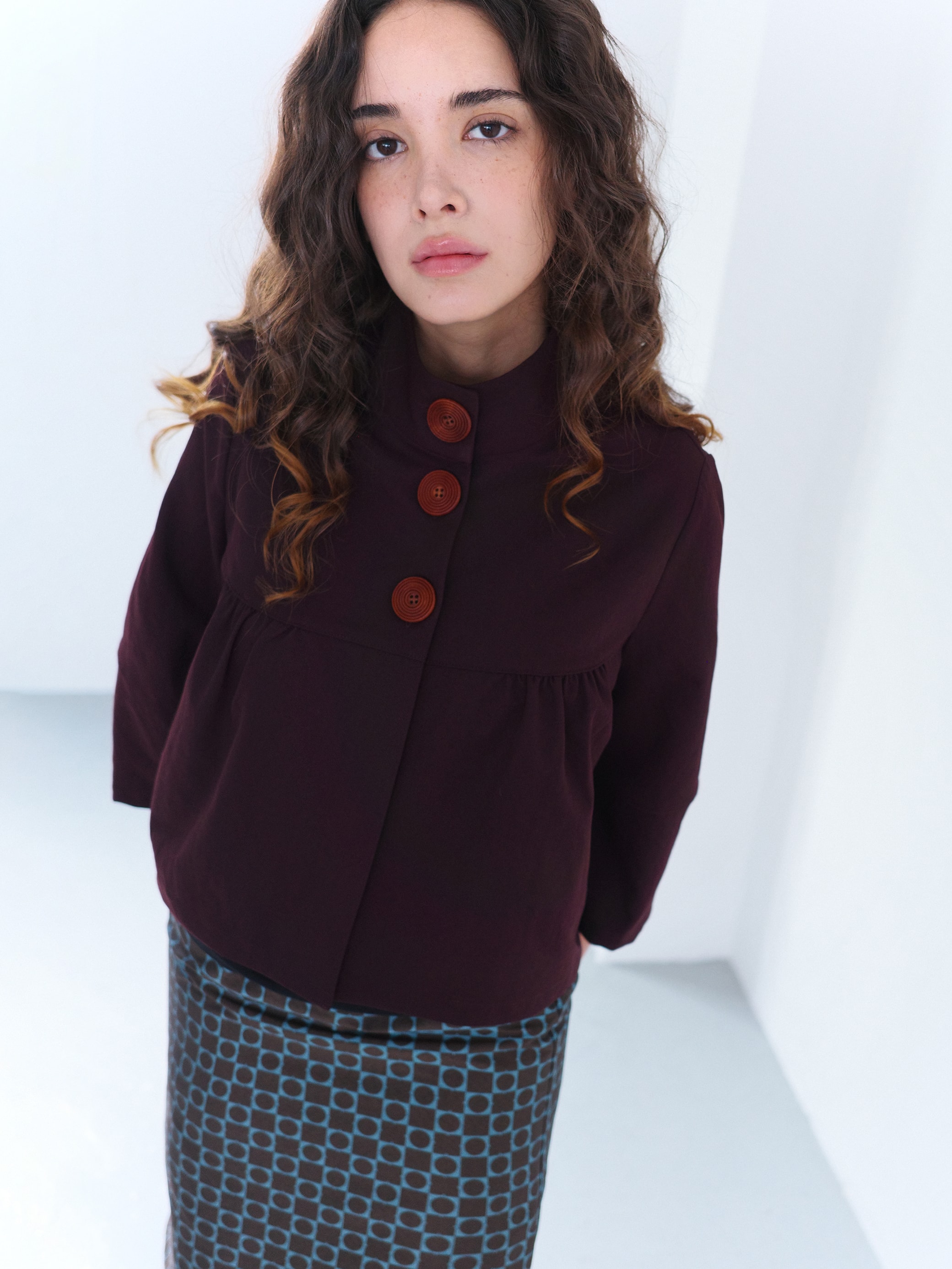 Marron Jacket