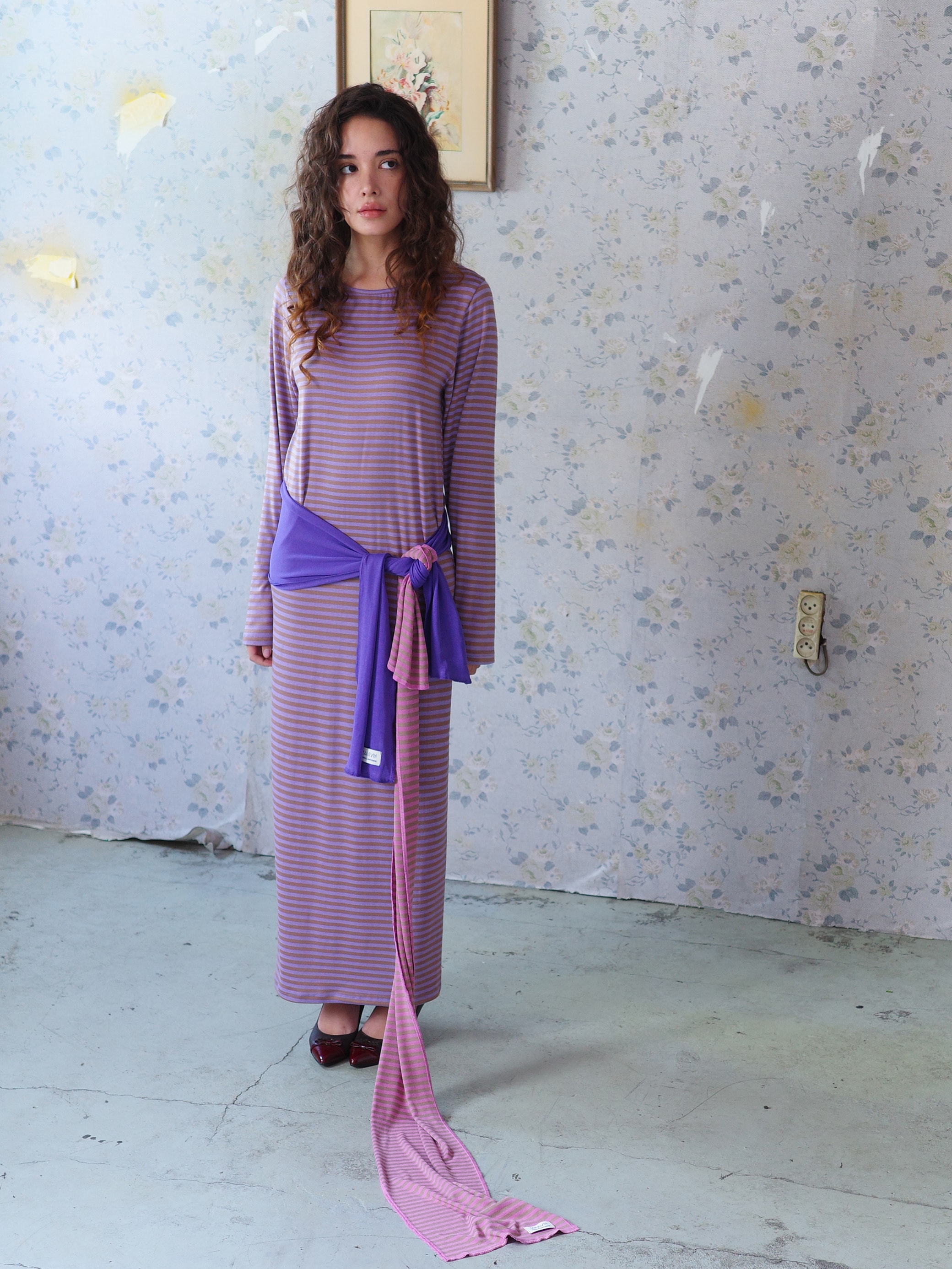 Long scarf - PURPLE