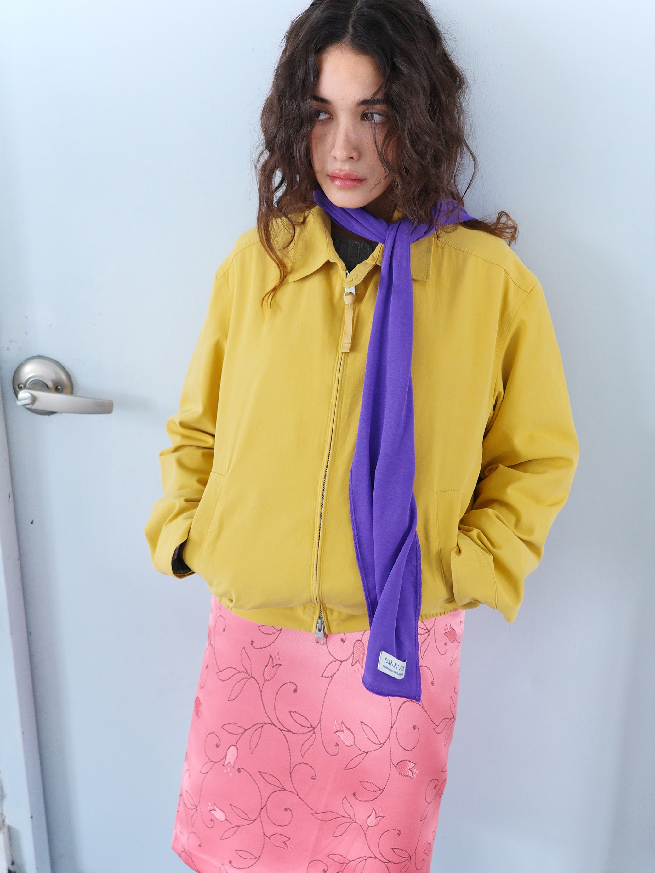 Long scarf - PURPLE