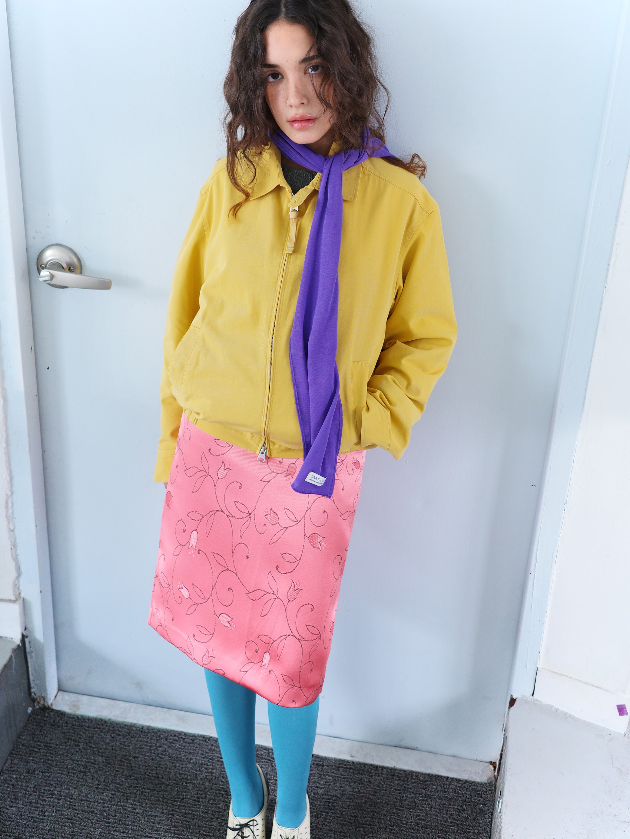 Long scarf - PURPLE