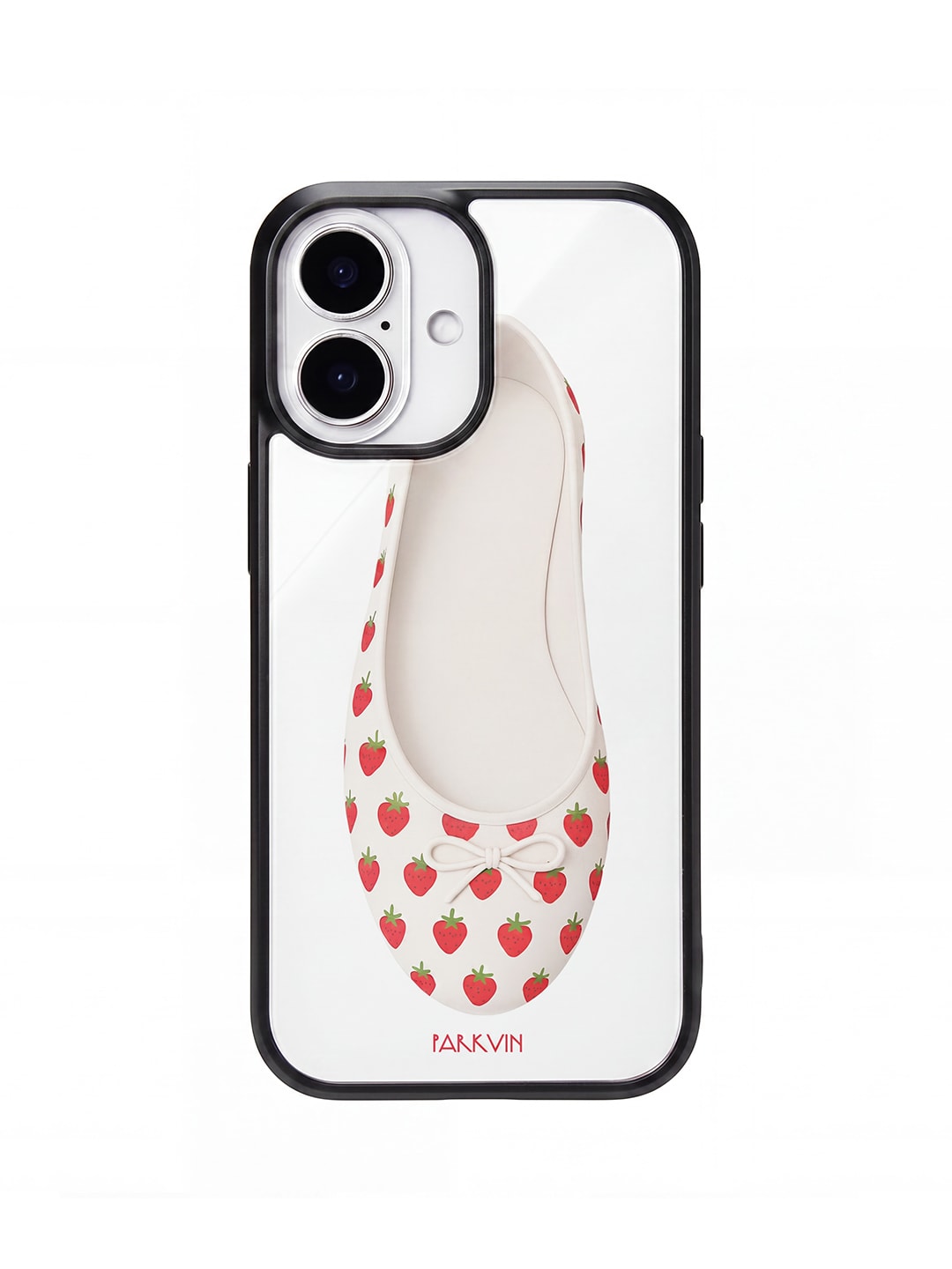 Strawberry shoes case (Jellyhard/Black Glass/Magsafe)