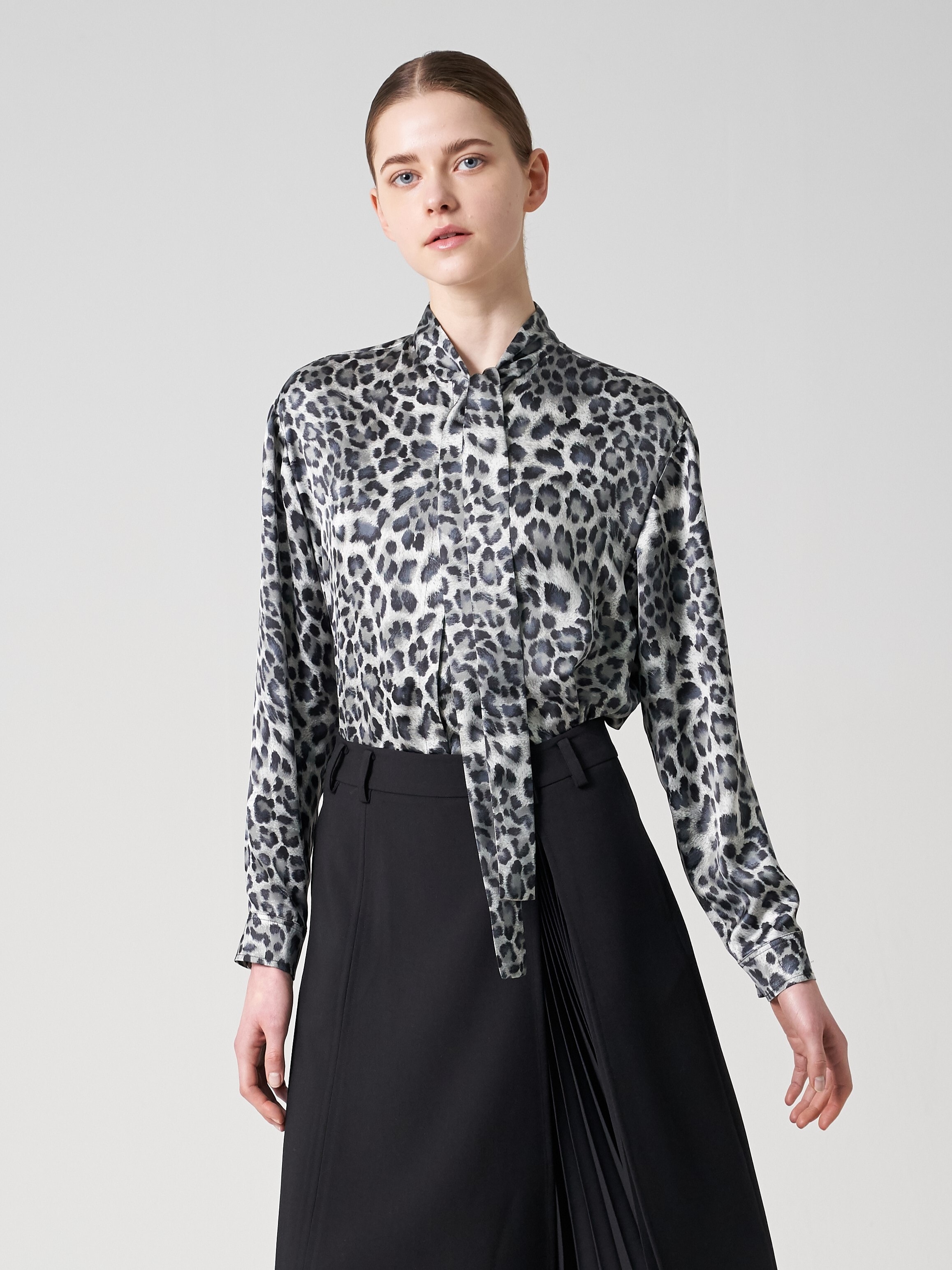 Leopard print blouse