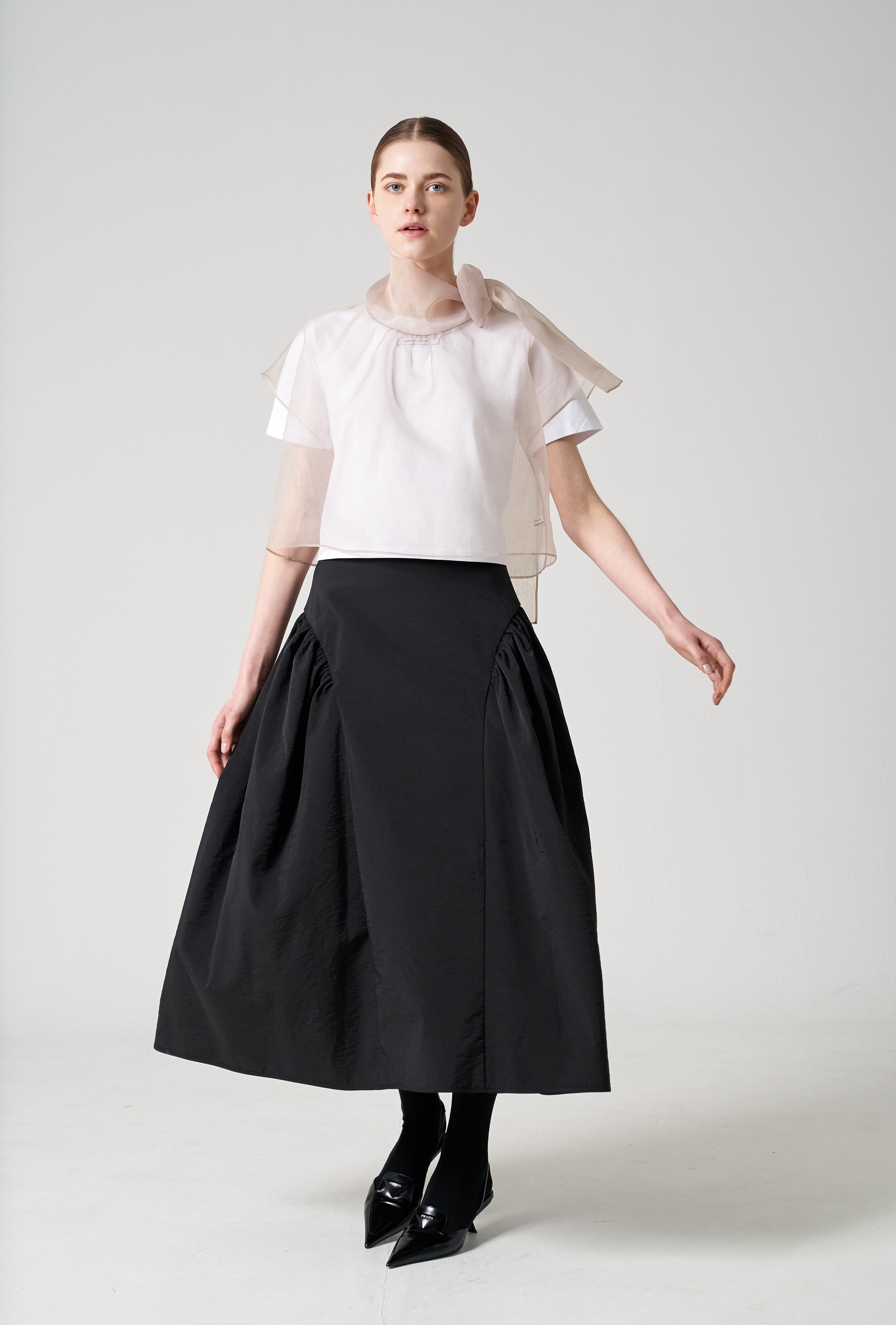 Full midi skirt