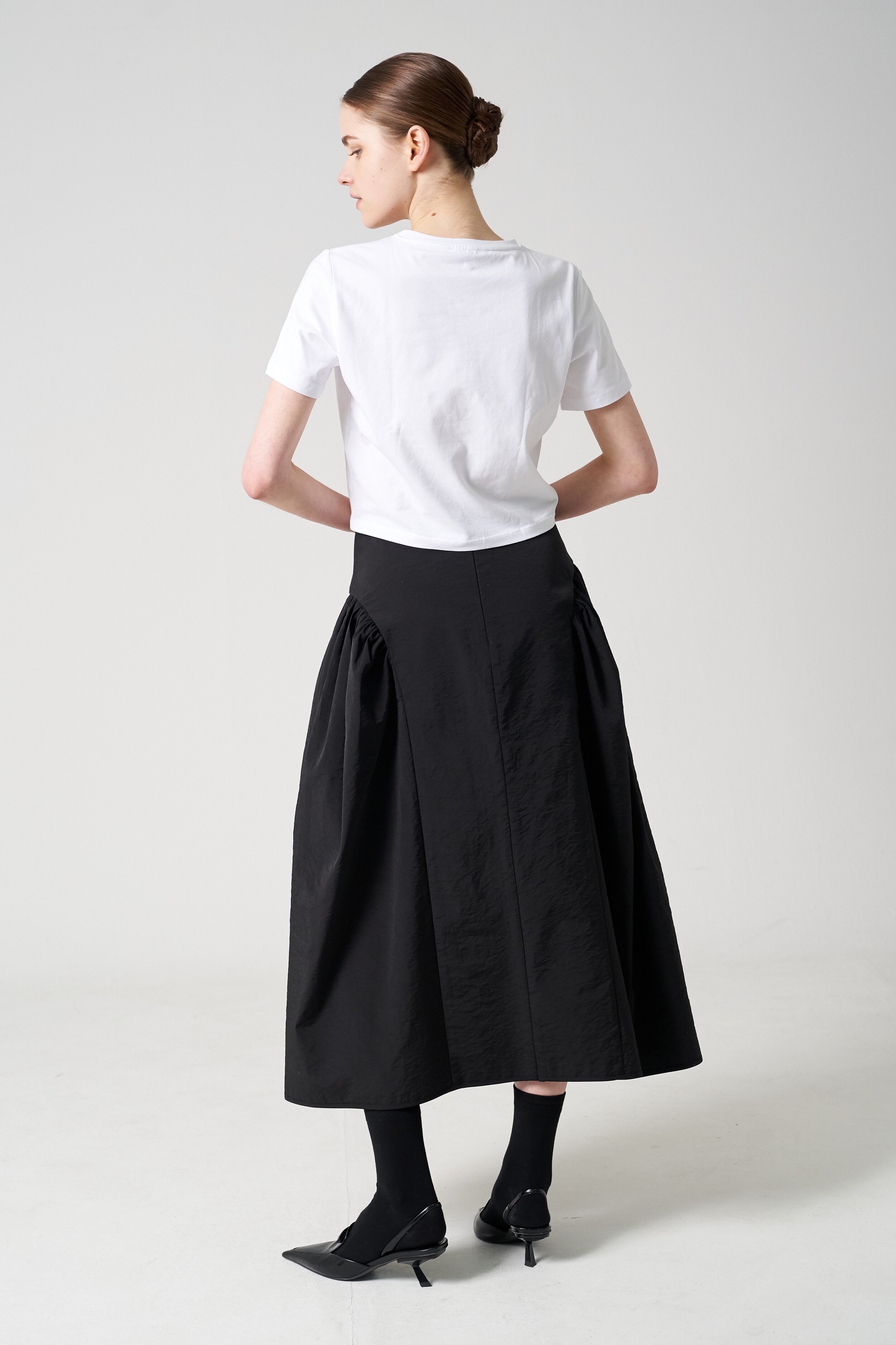 Full midi skirt