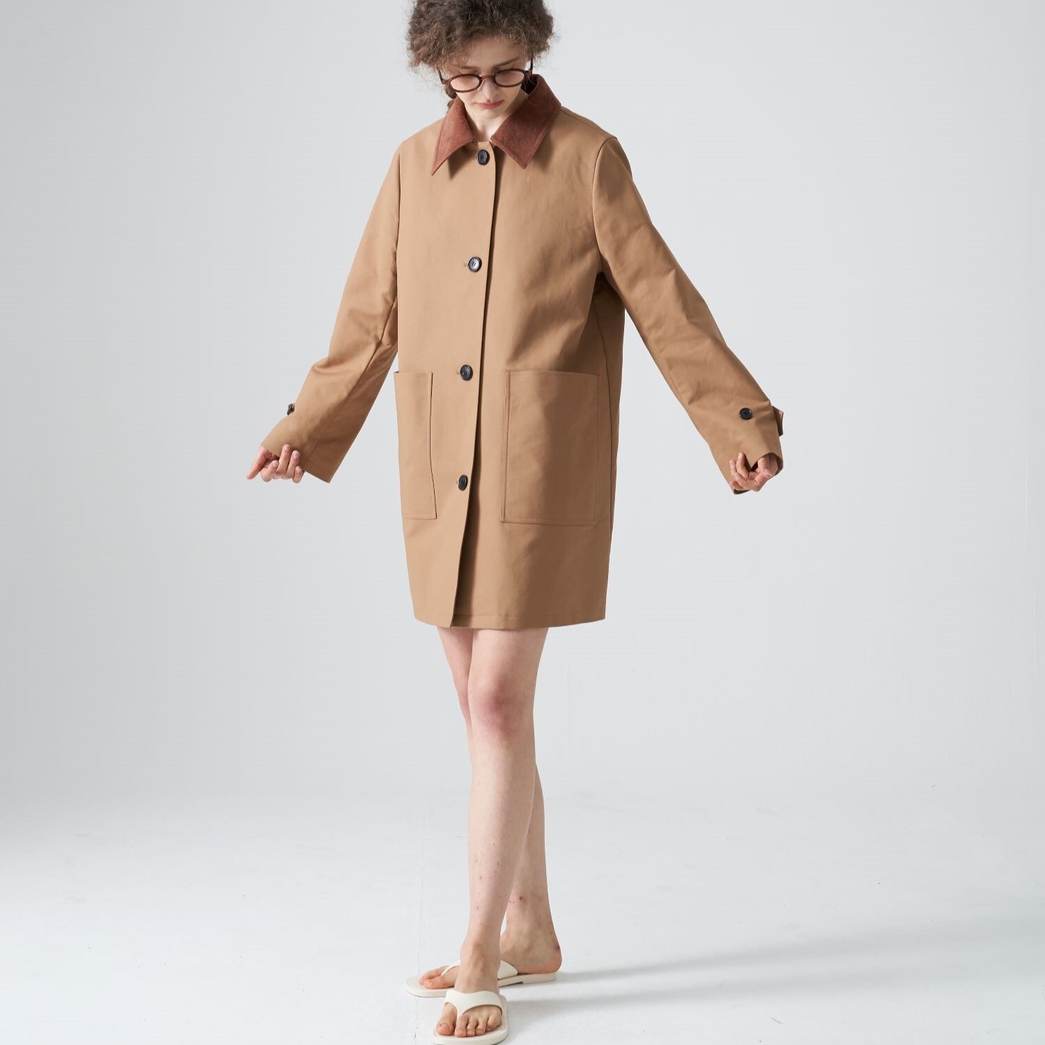 [PRE-FALL] Cotton bio harf coat