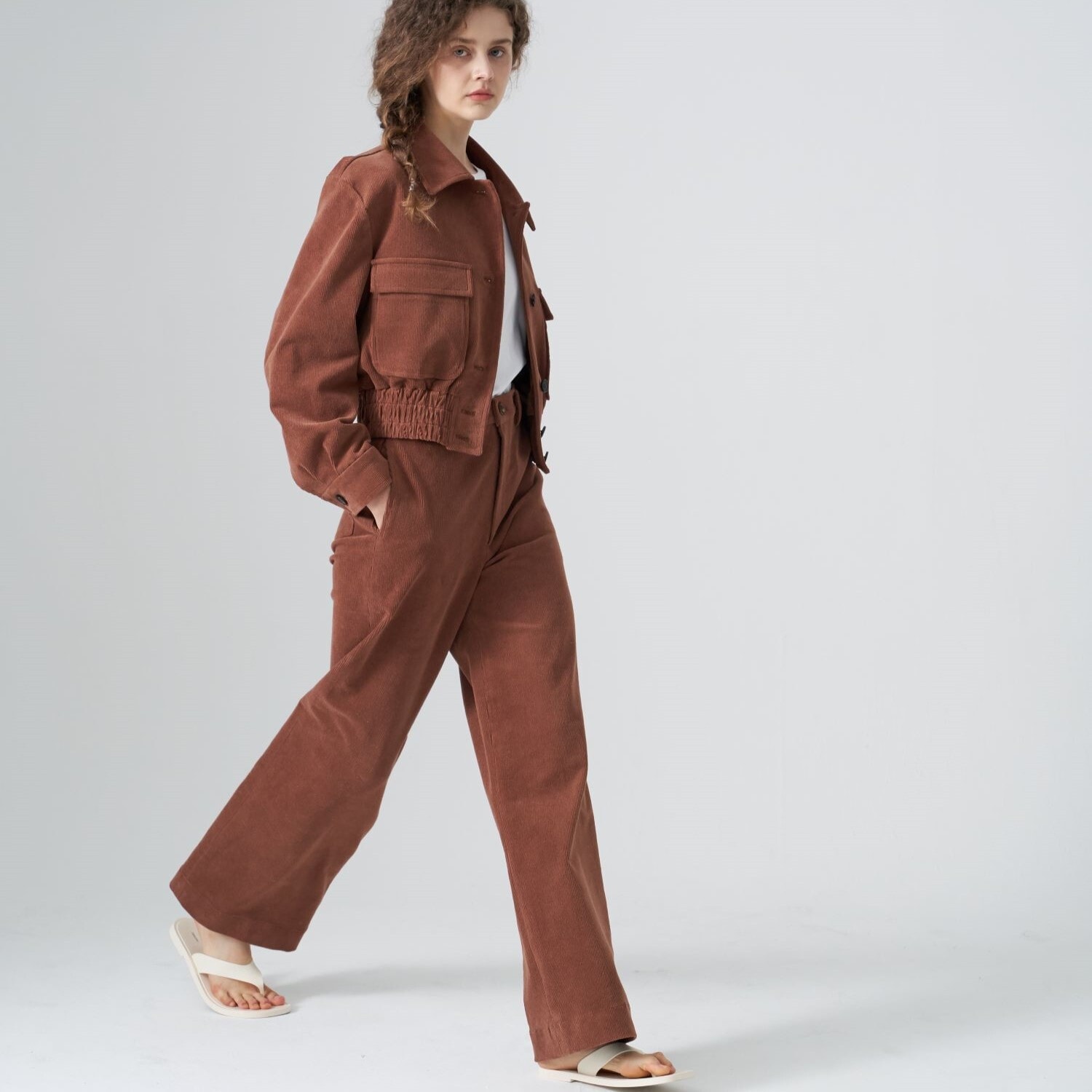 [PRE-FALL] Corduroy blouson