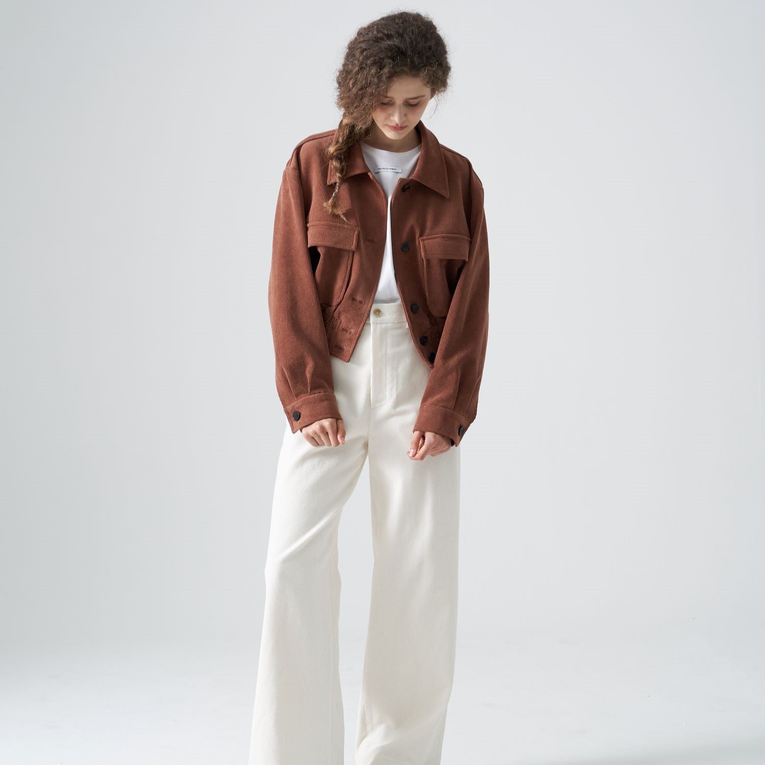 [PRE-FALL] Corduroy blouson