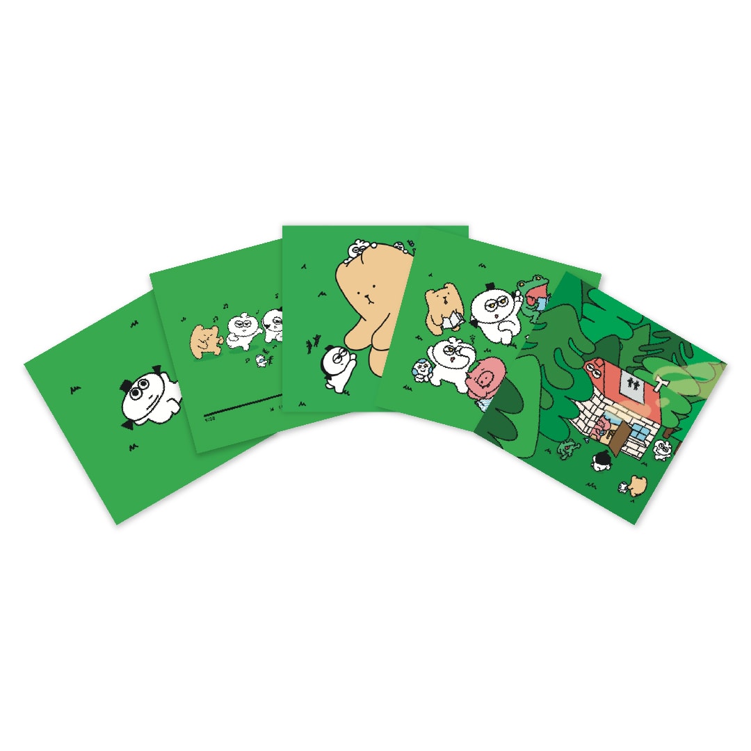 들판 엽서 5종 SET