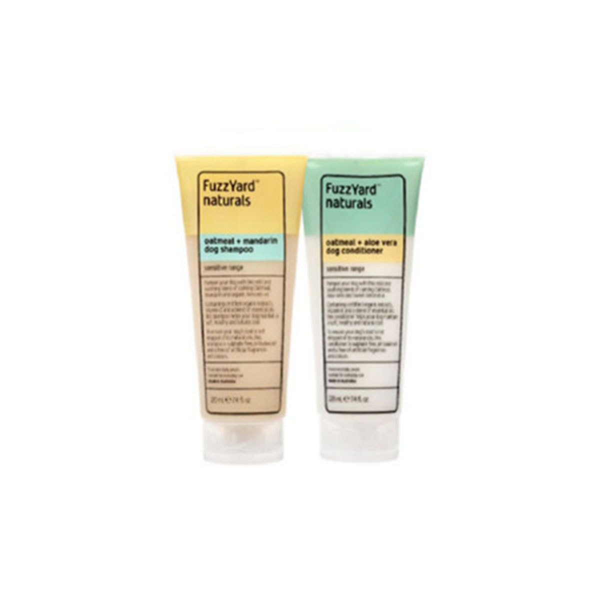 퍼즈야드 유기농 천연 센서티브 강아지 샴푸 & 컨디셔너 220ml