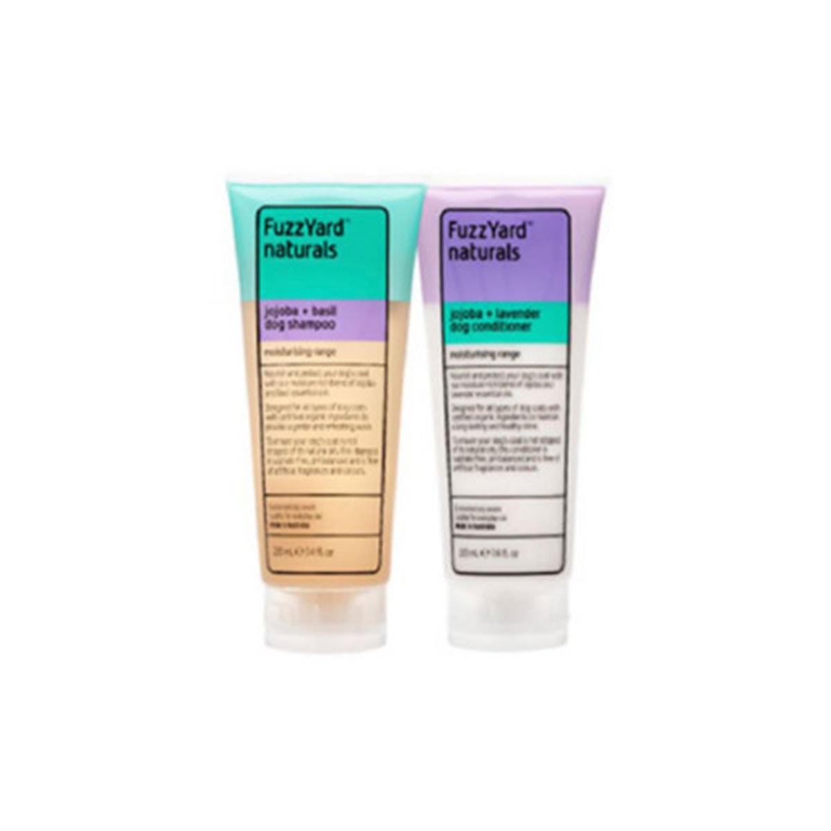 퍼즈야드 유기농 천연 모이스쳐 강아지 샴푸 & 컨디셔너 220ml