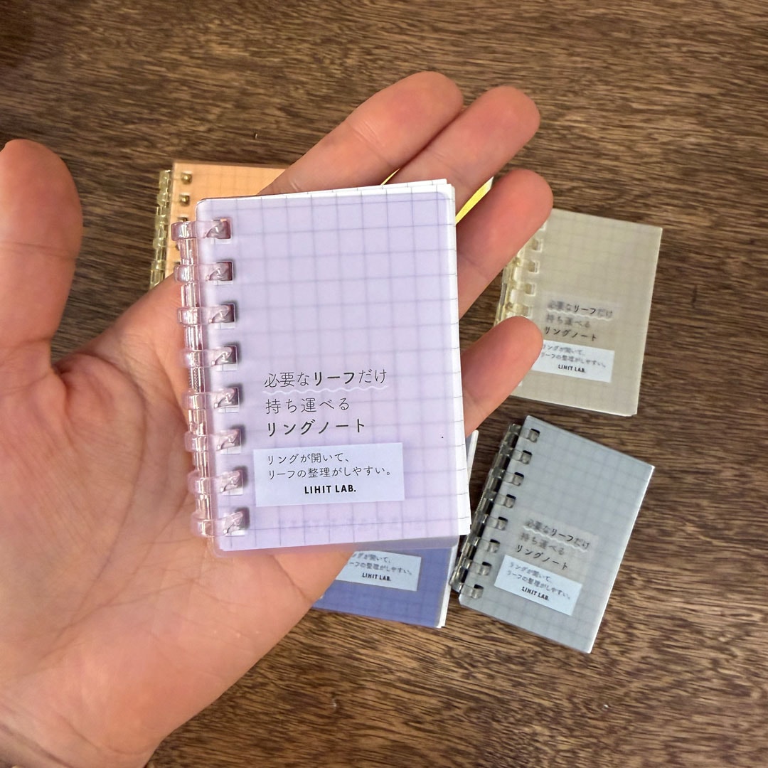 [리히트랩]오픈링 미니노트(72x55mm)