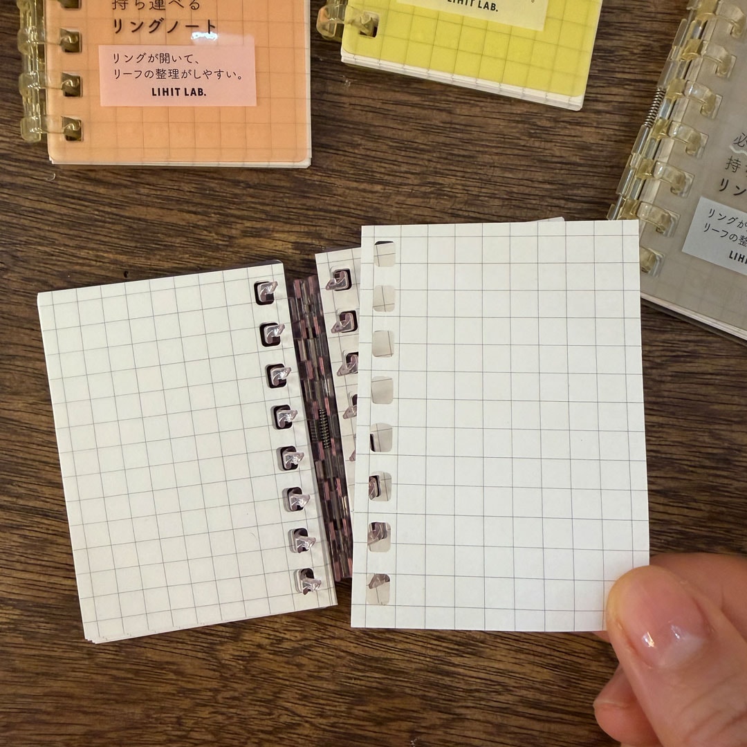 [리히트랩]오픈링 미니노트(72x55mm)
