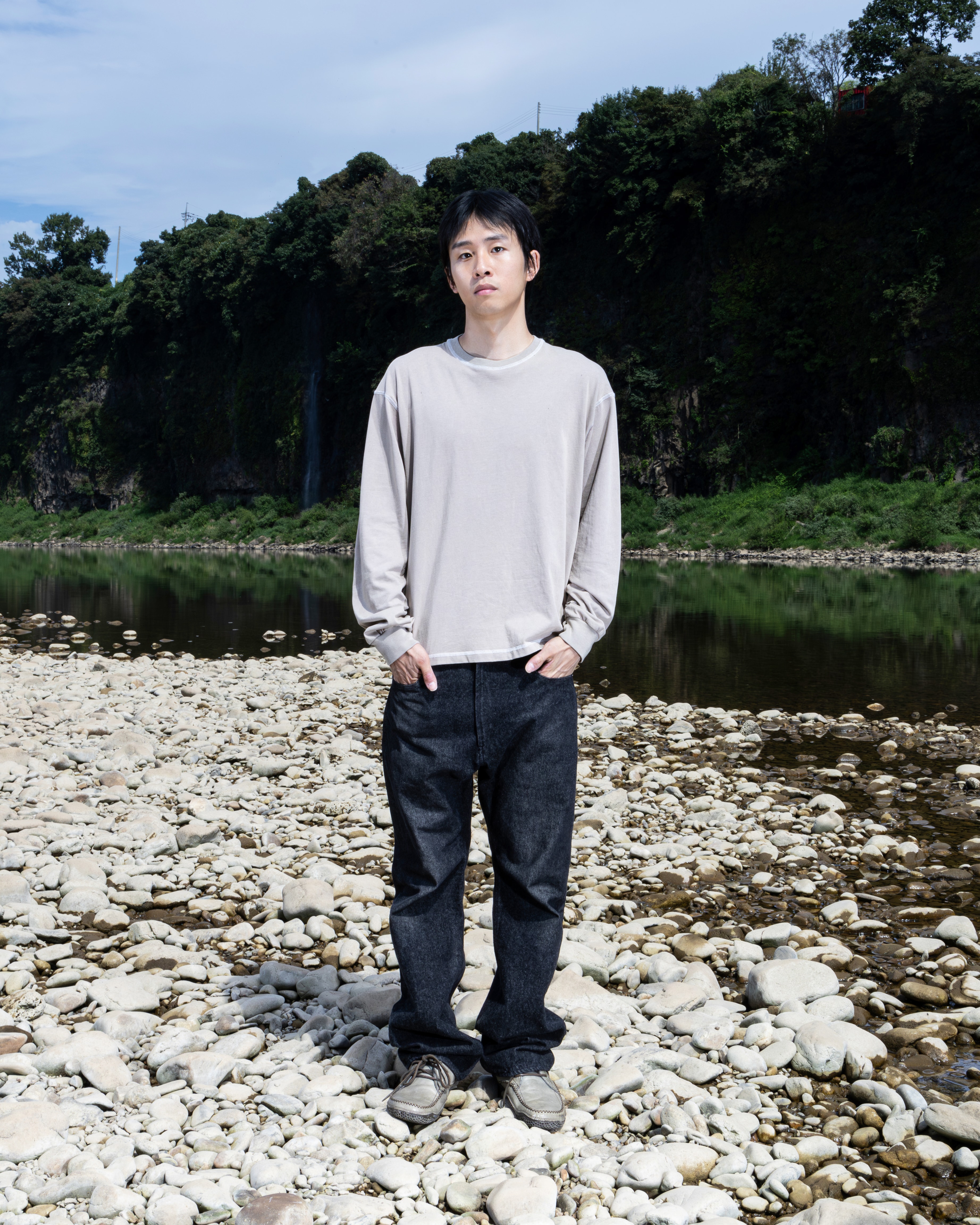 CHASE LS TEE / SAND