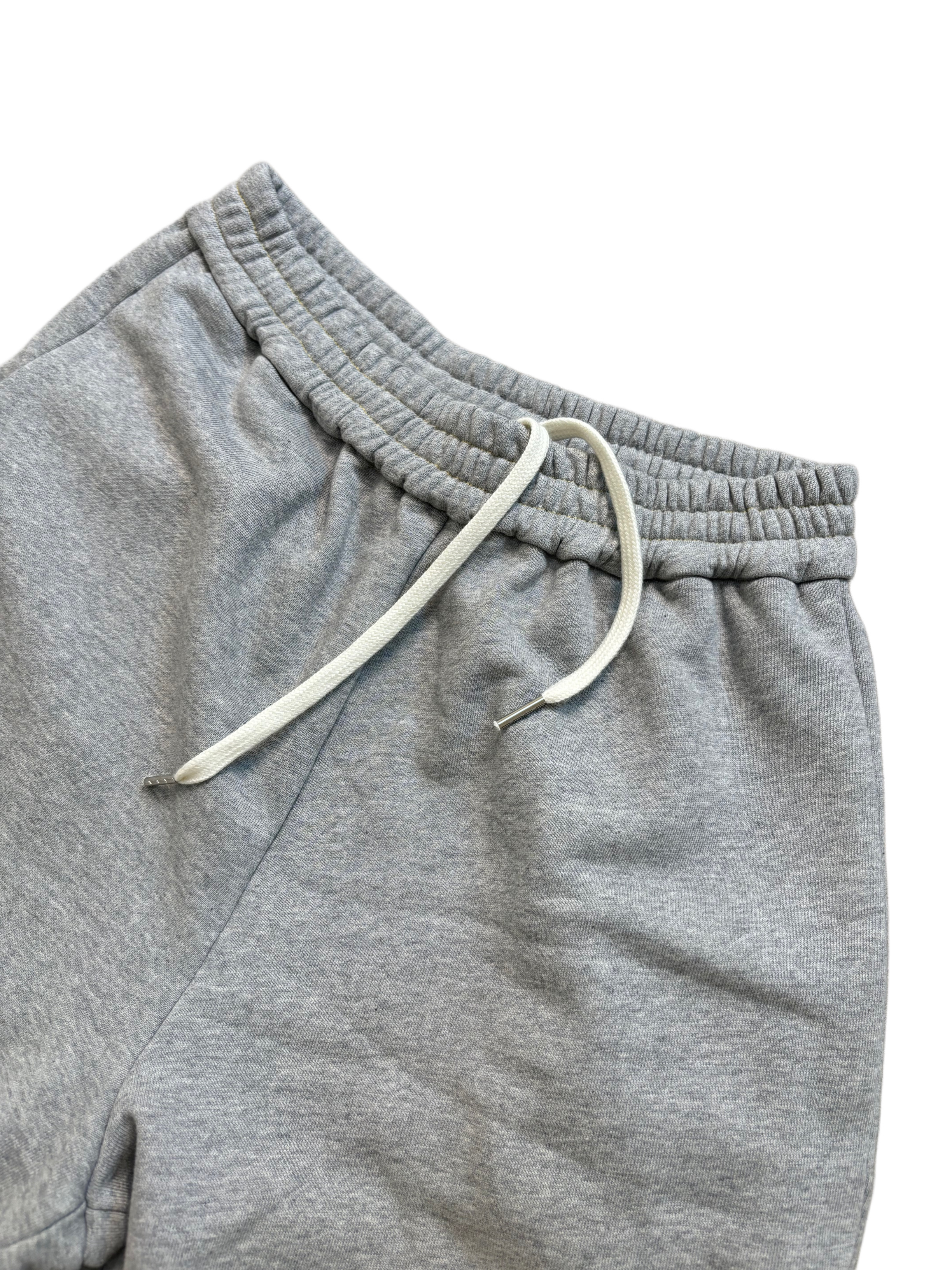Shirring unbalance sweatpants