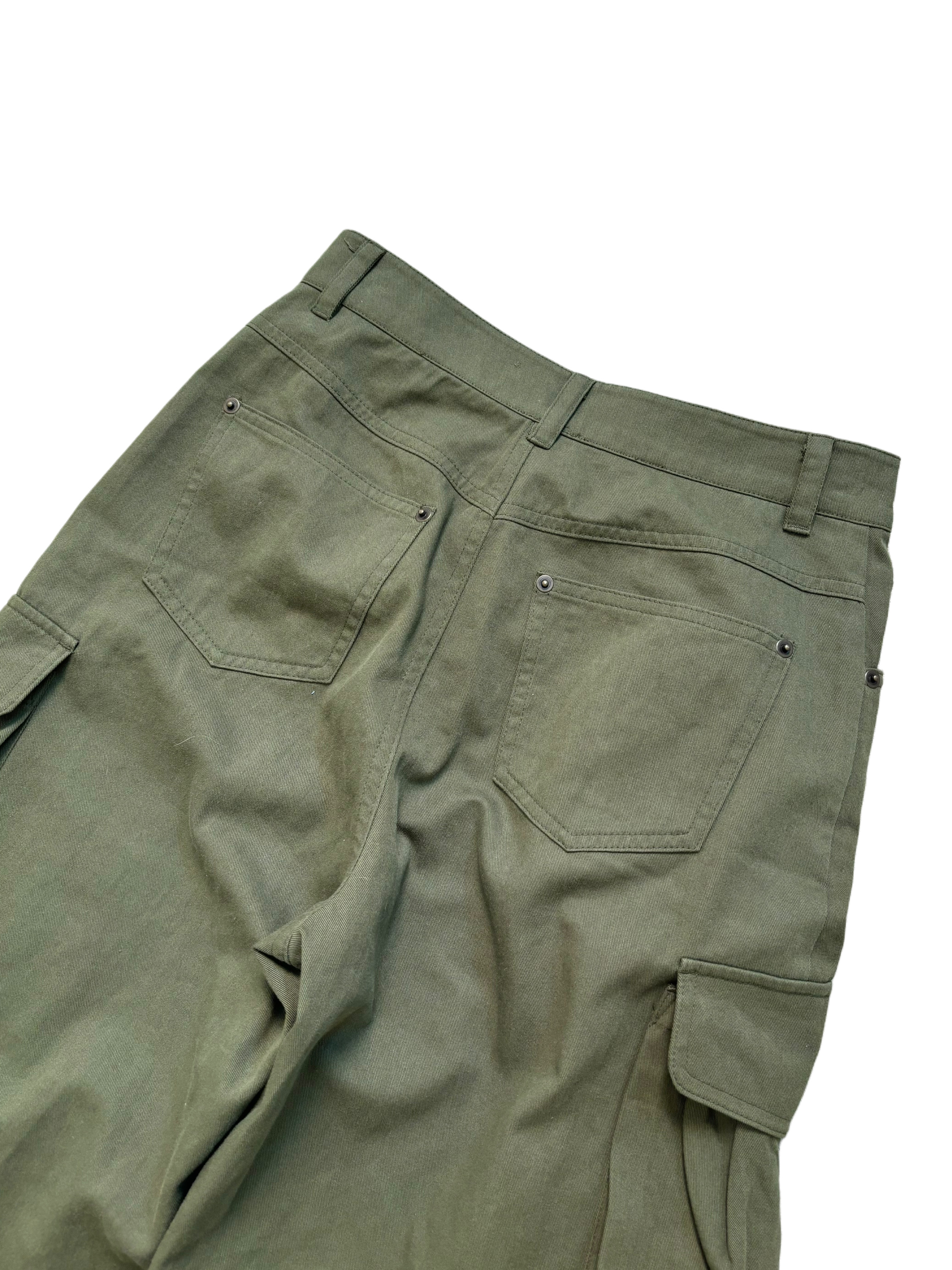 Pocket cargo pants(Khaki)