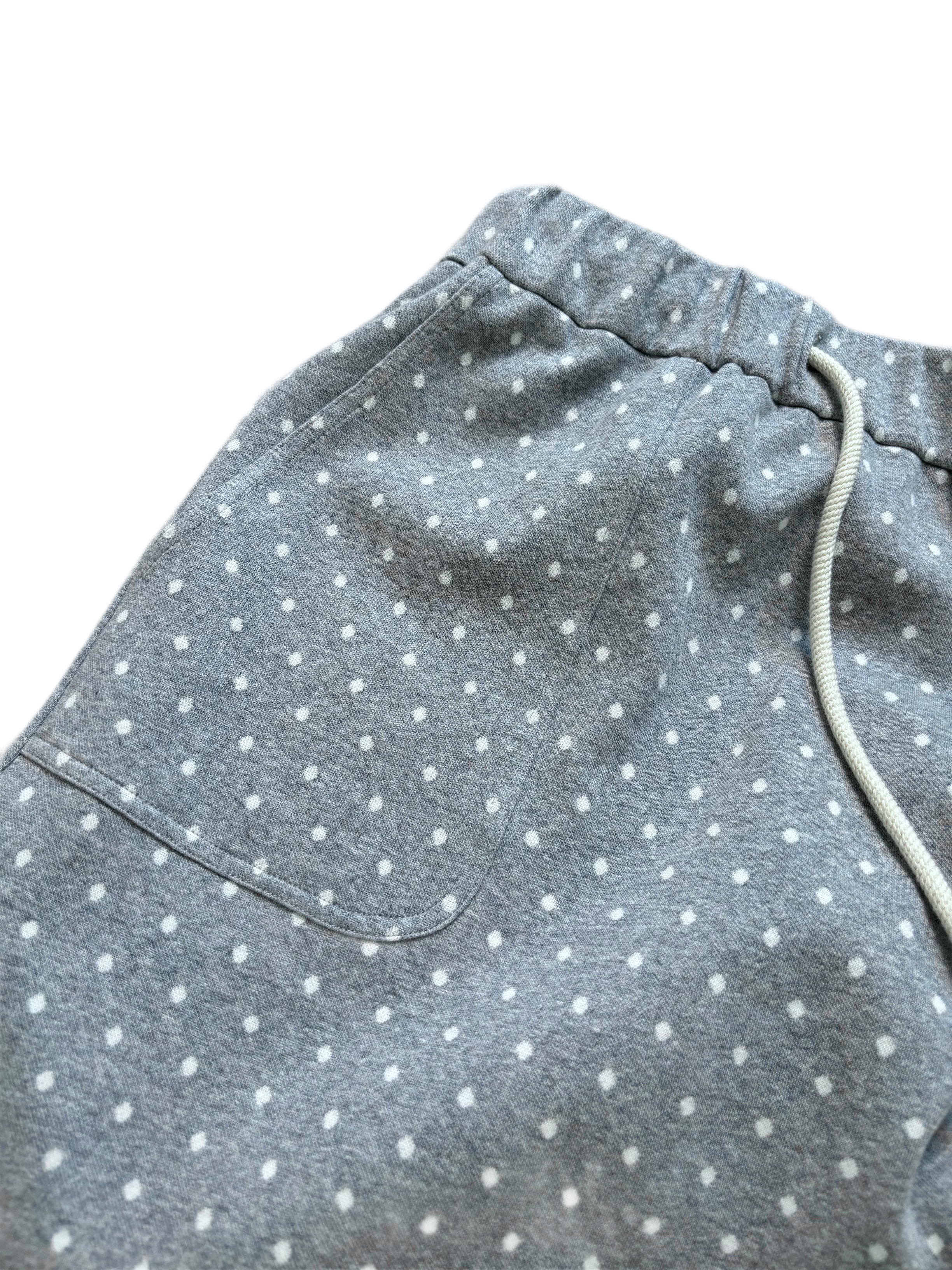 Dot sweat skirt