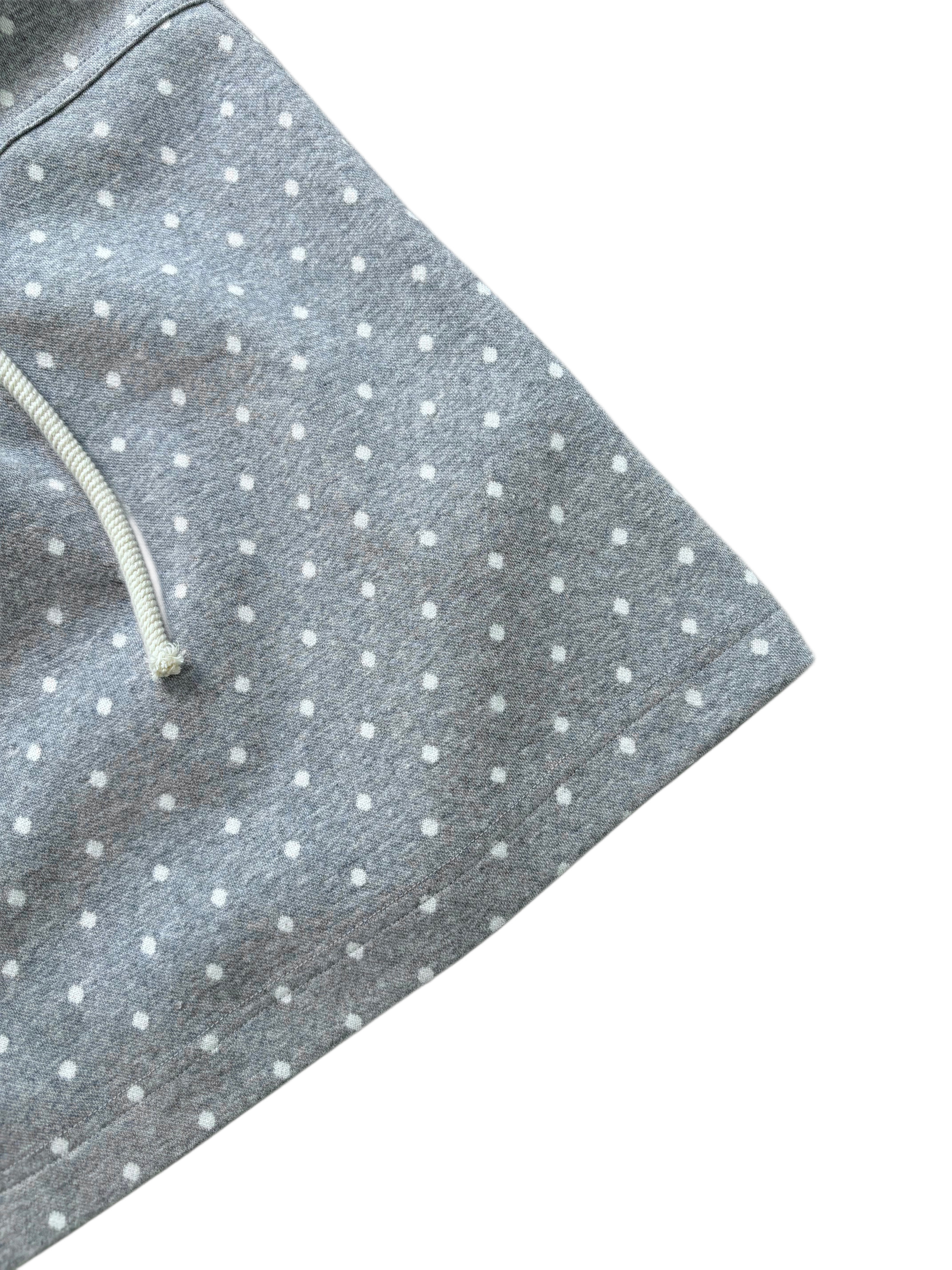 Dot sweat skirt