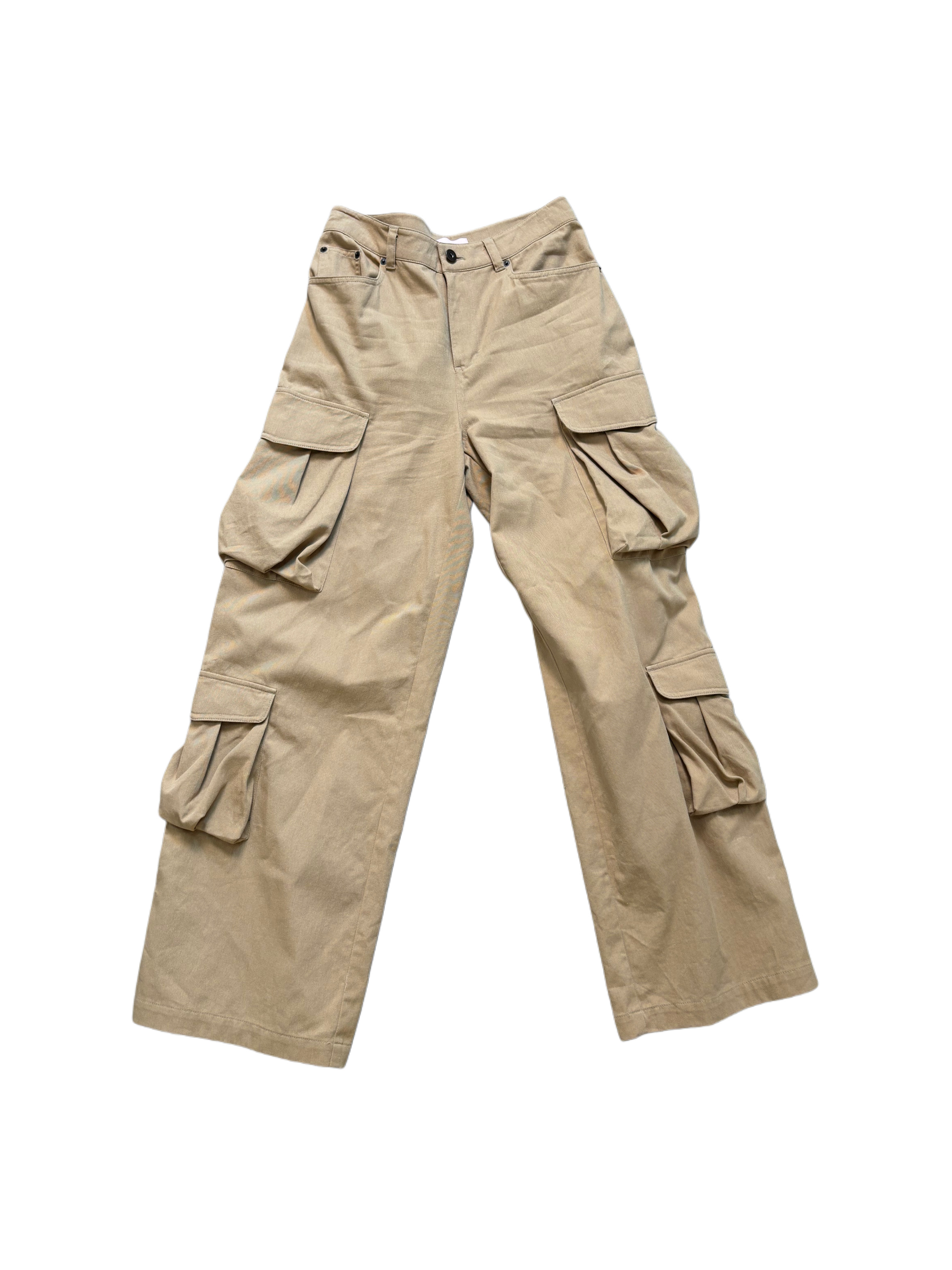 Pocket cargo pants(Beige)