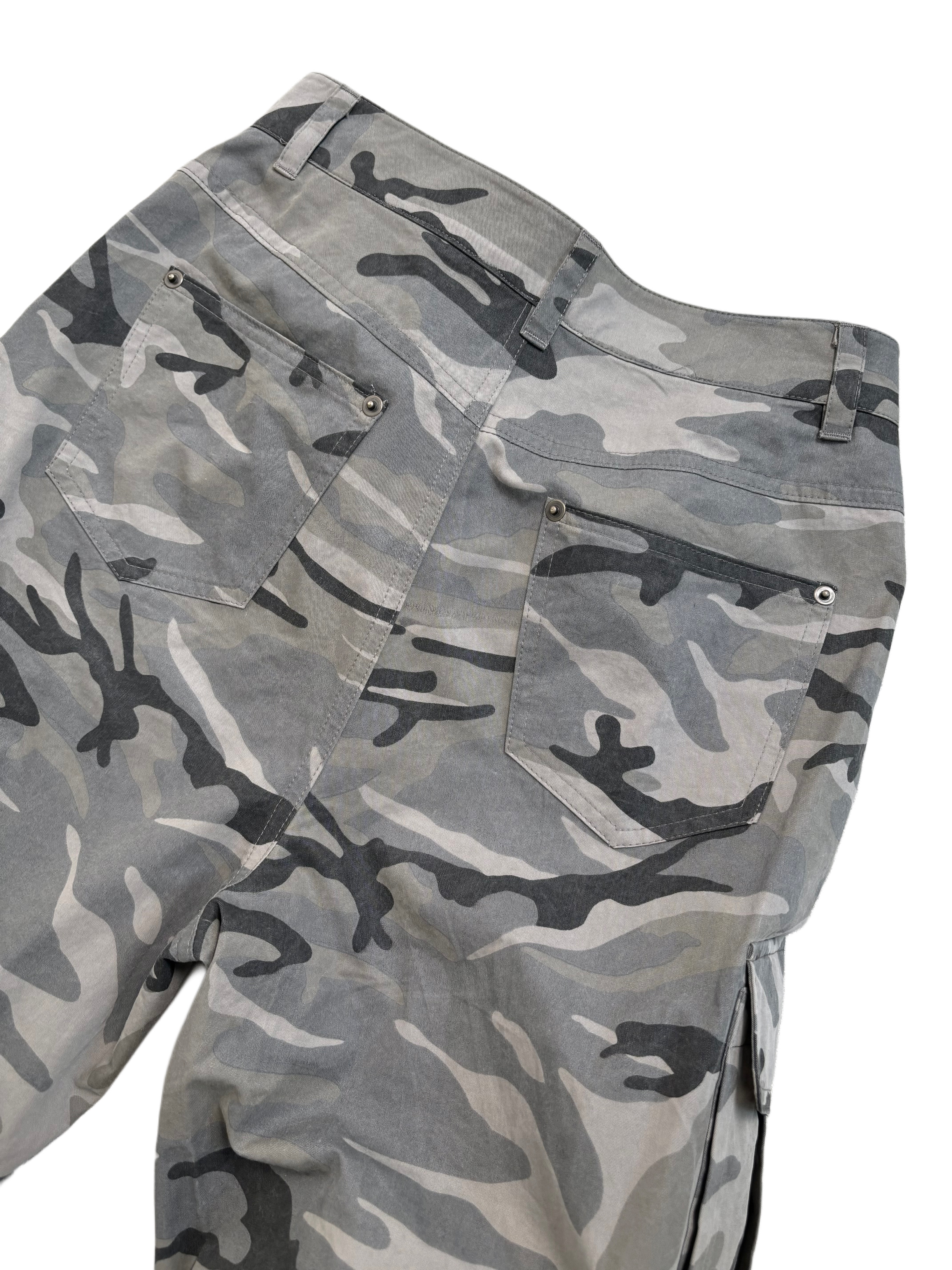 Pocket cargo pants(Camouflage)