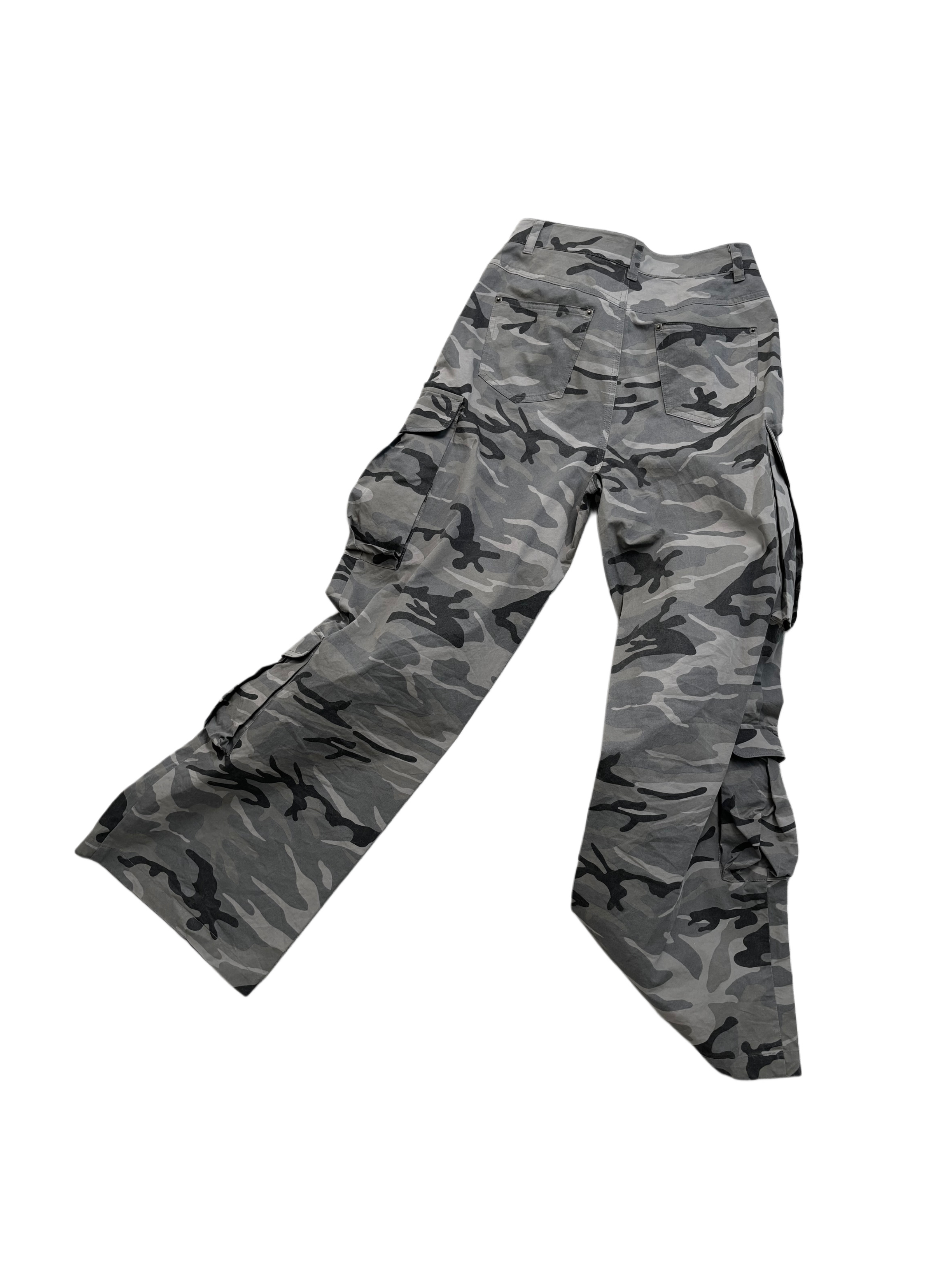 Pocket cargo pants(Camouflage)