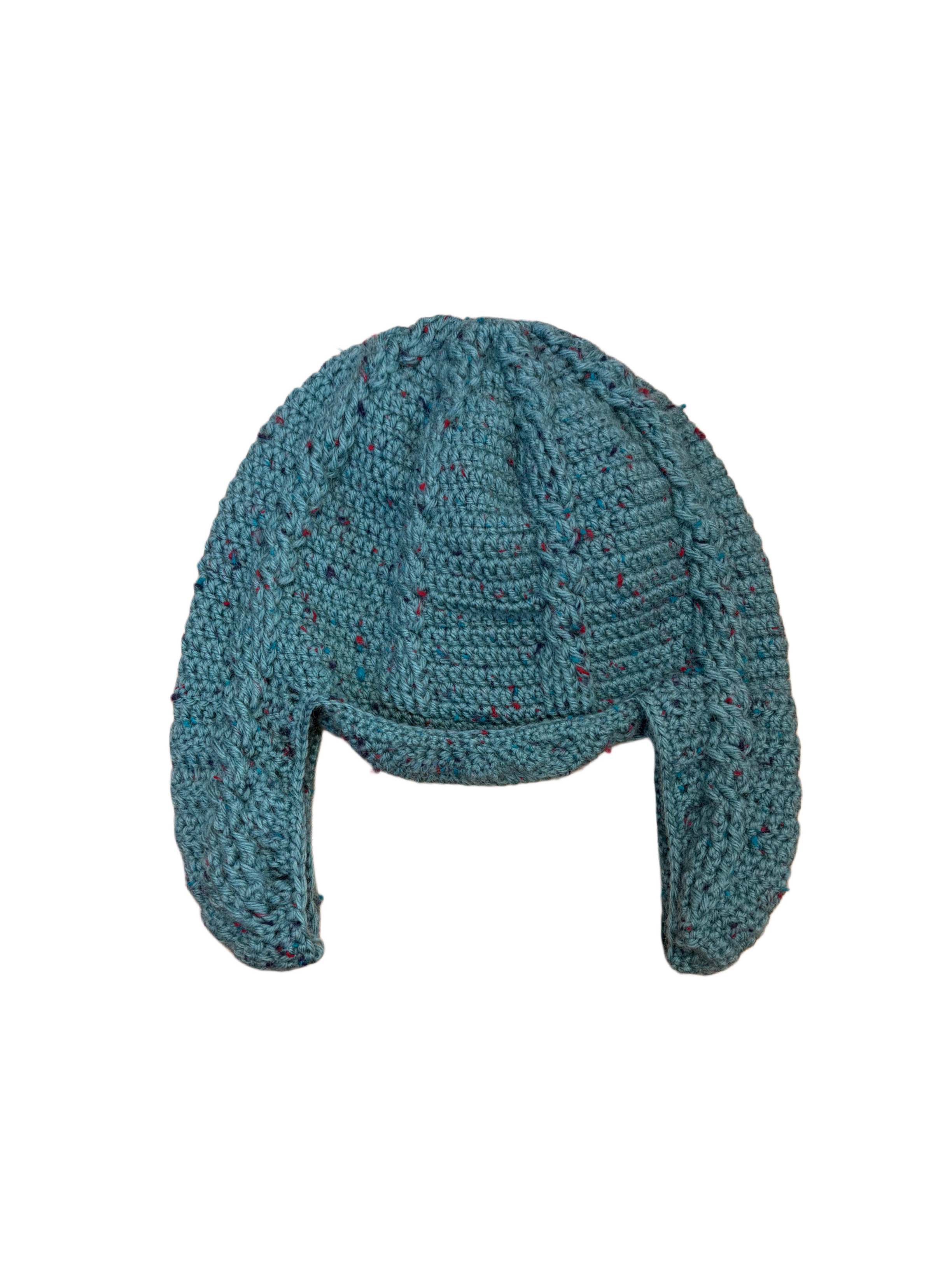 Cable earflap hat(Parsley)