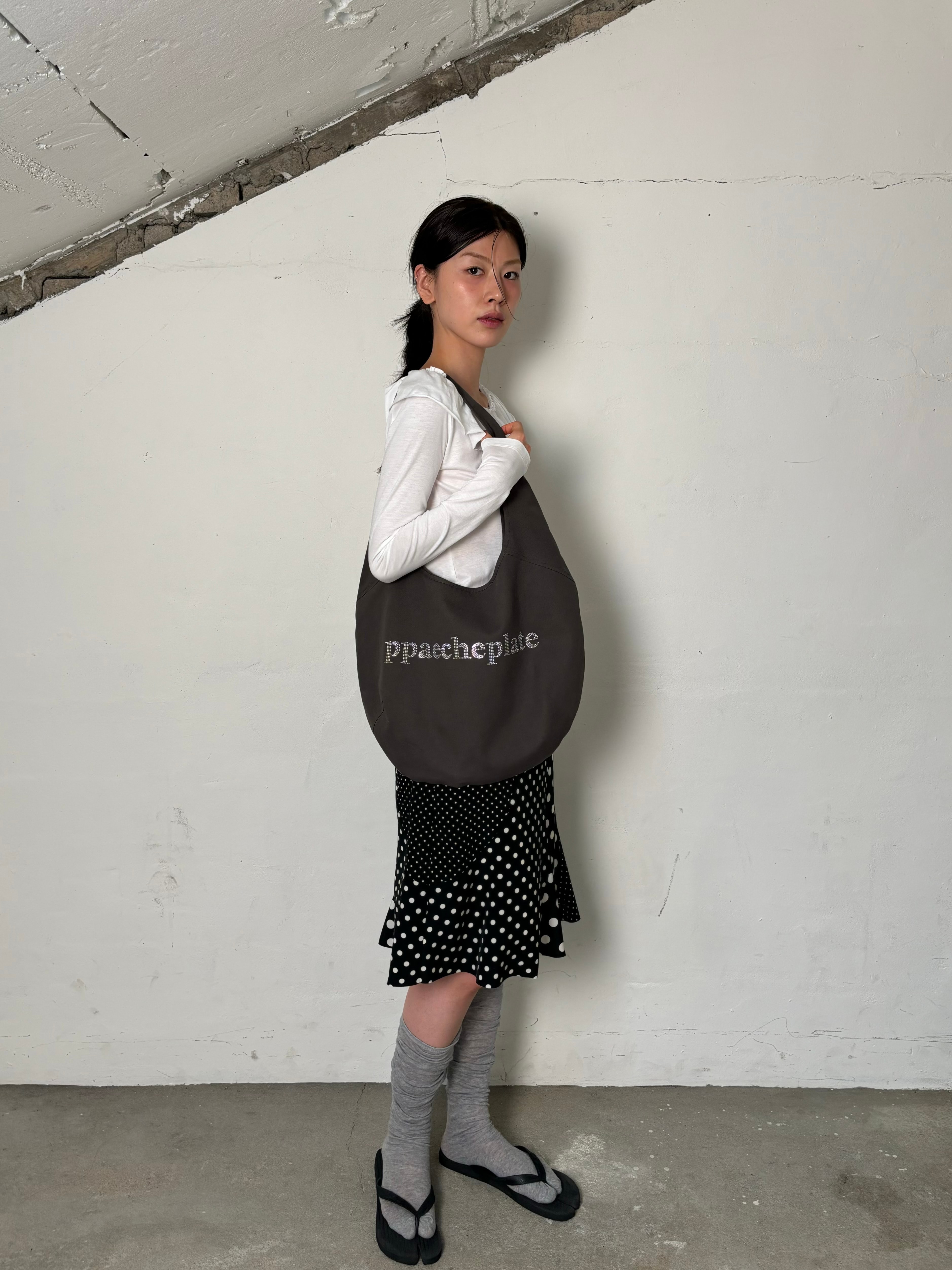 Egg ecobag(Dark brown)