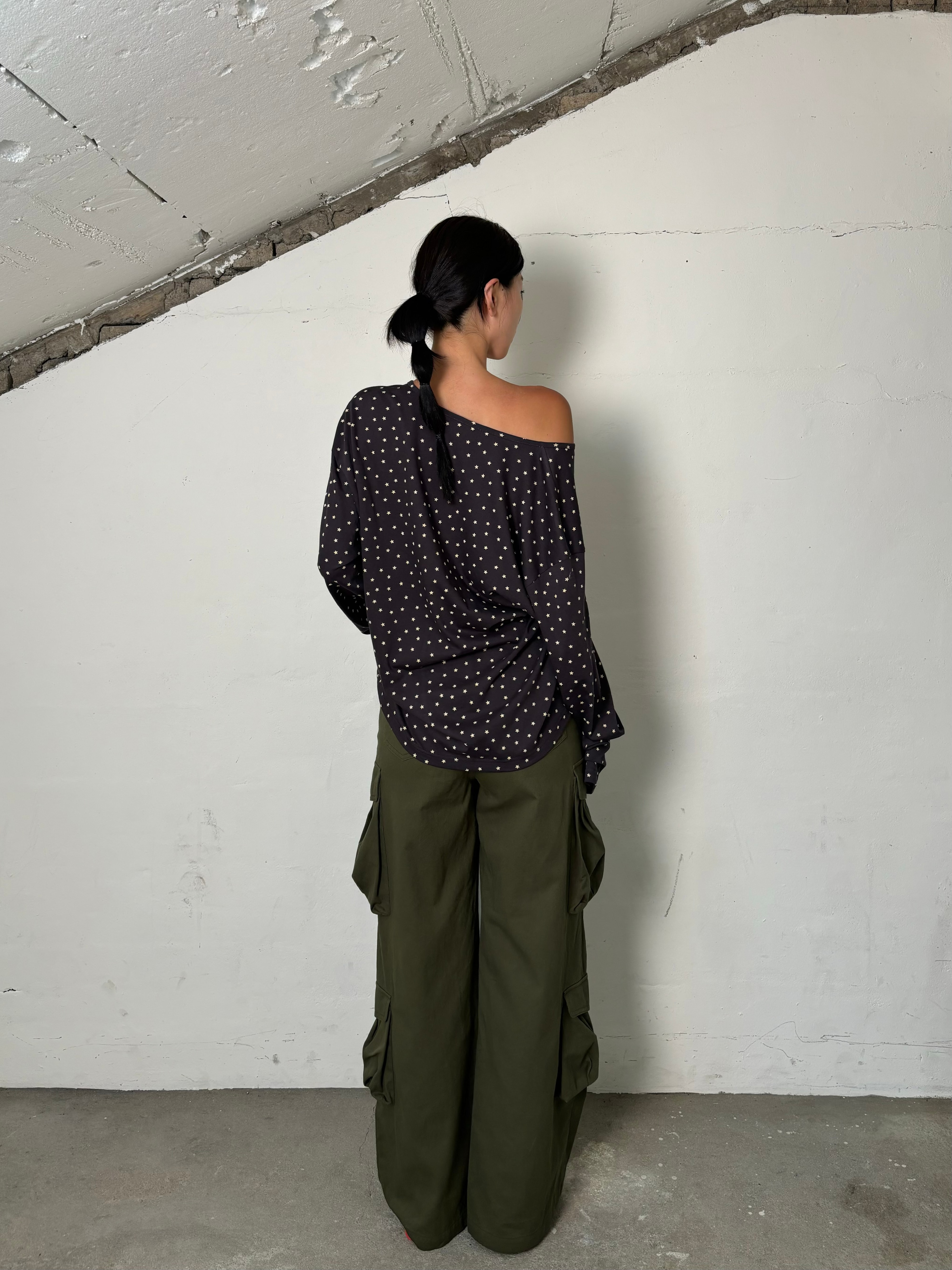 Pocket cargo pants(Khaki)