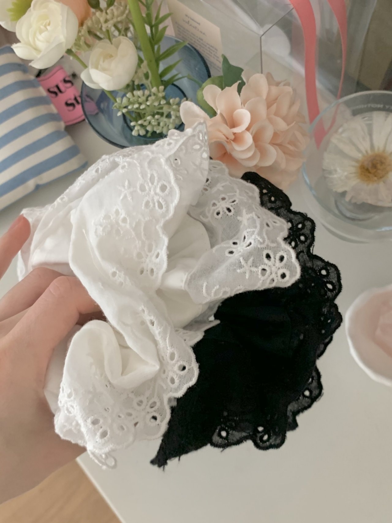 Lace Scrunchie