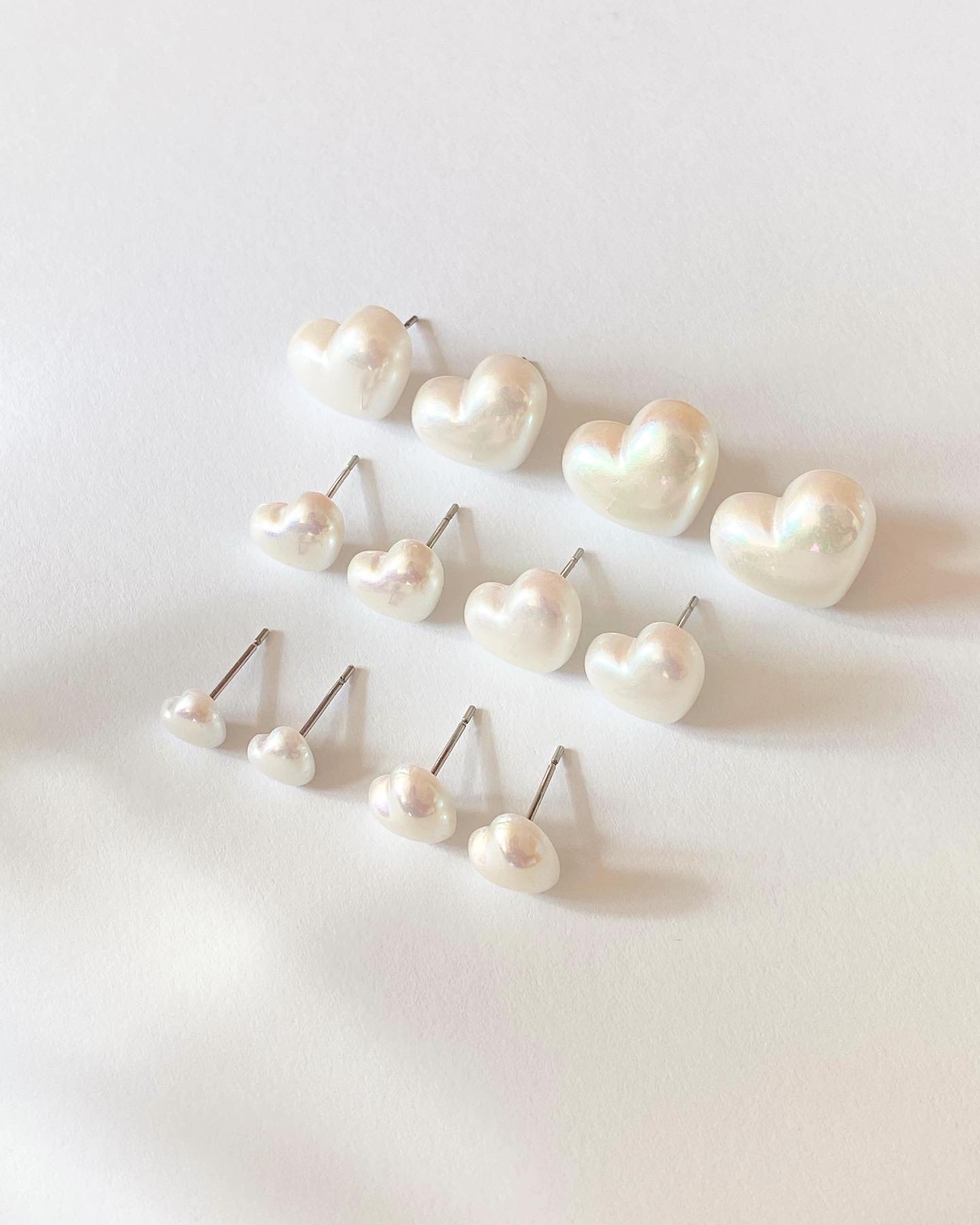 Heart Pearl Earring