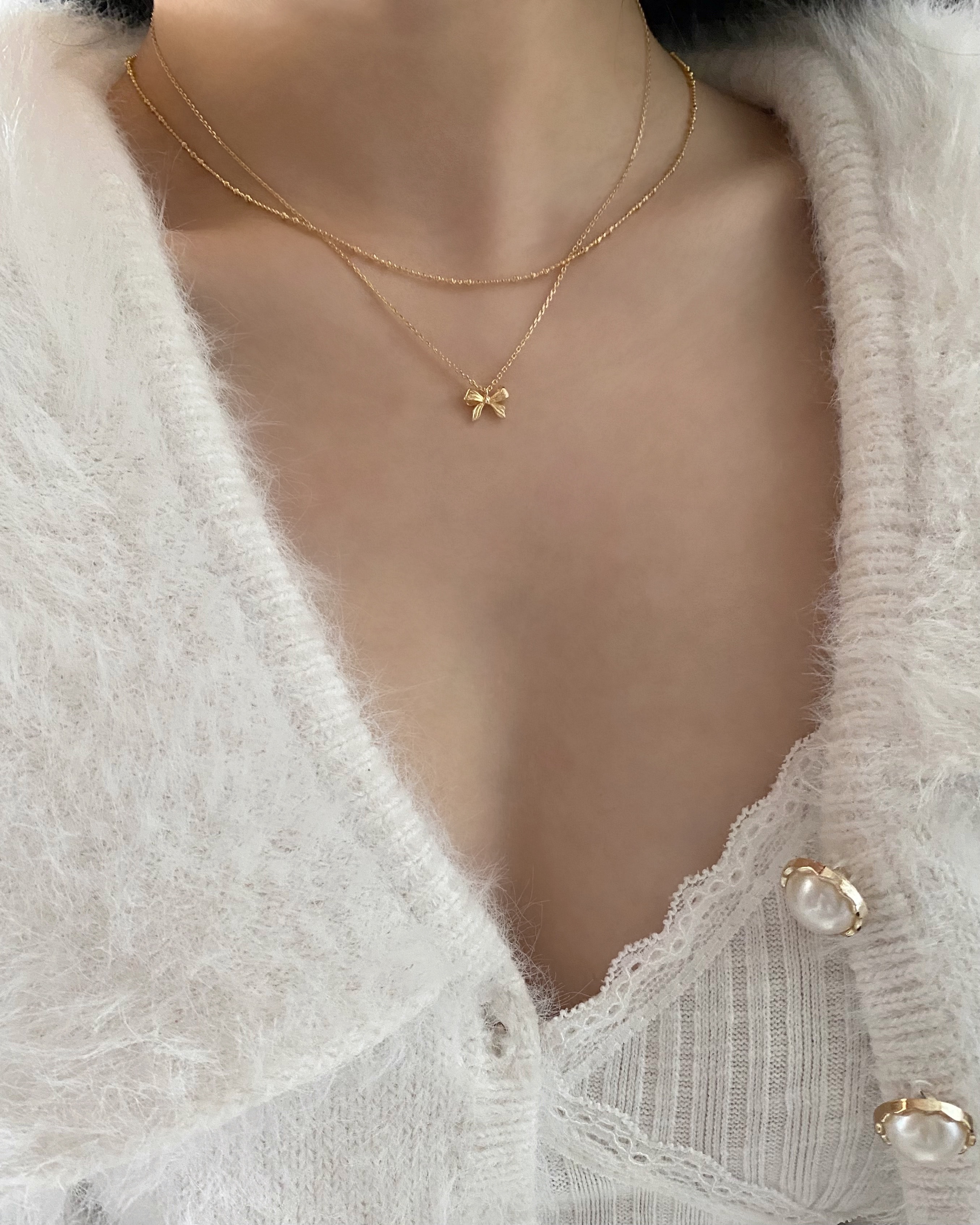 Baby Ribbon Necklace