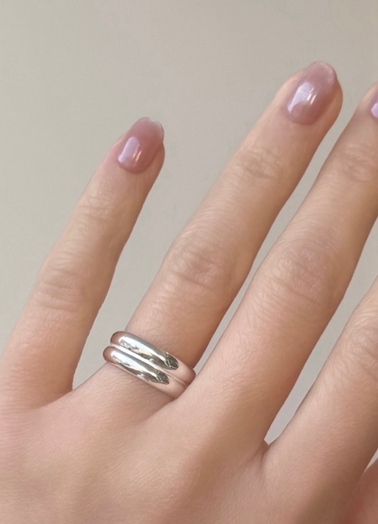 Double Line Pinky Ring