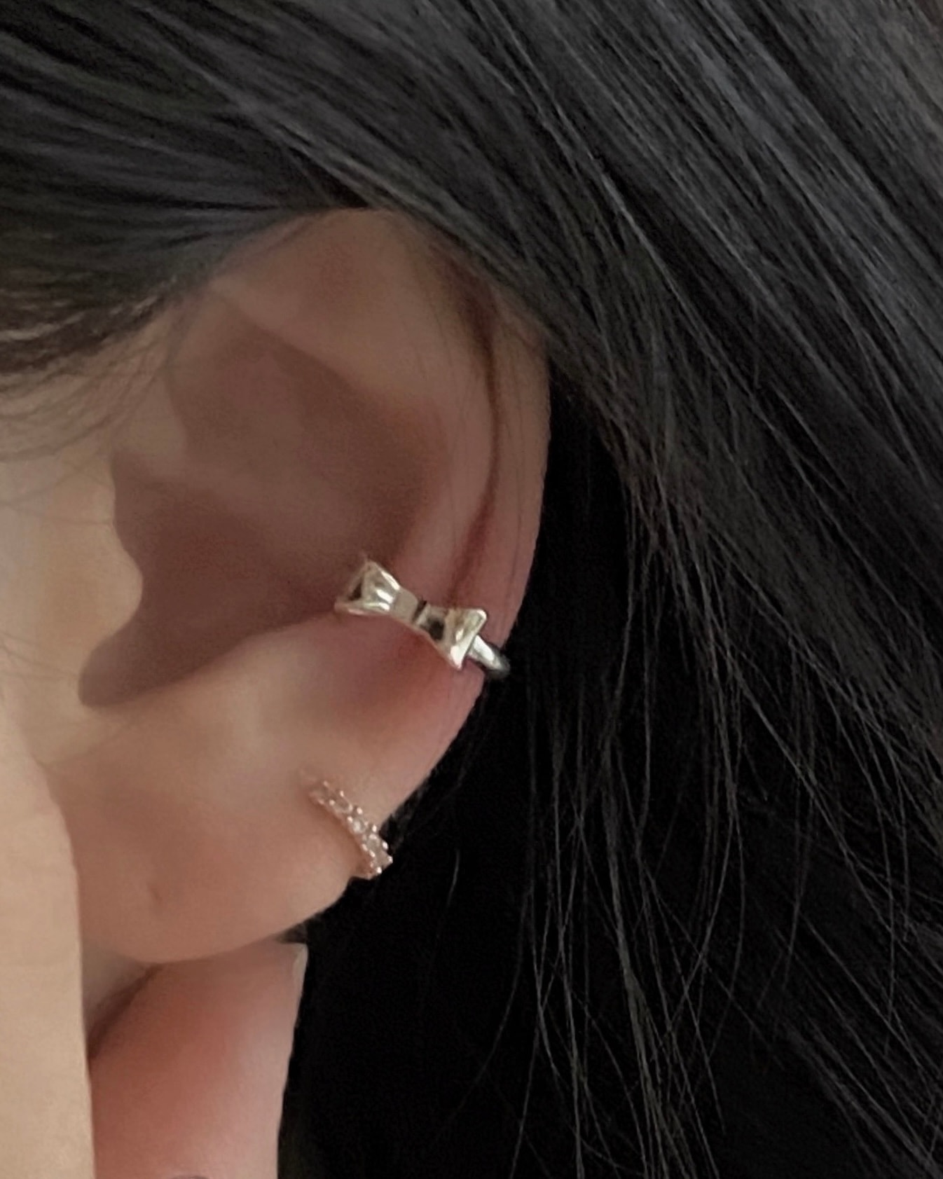 Lovely Ribbon Earcuff