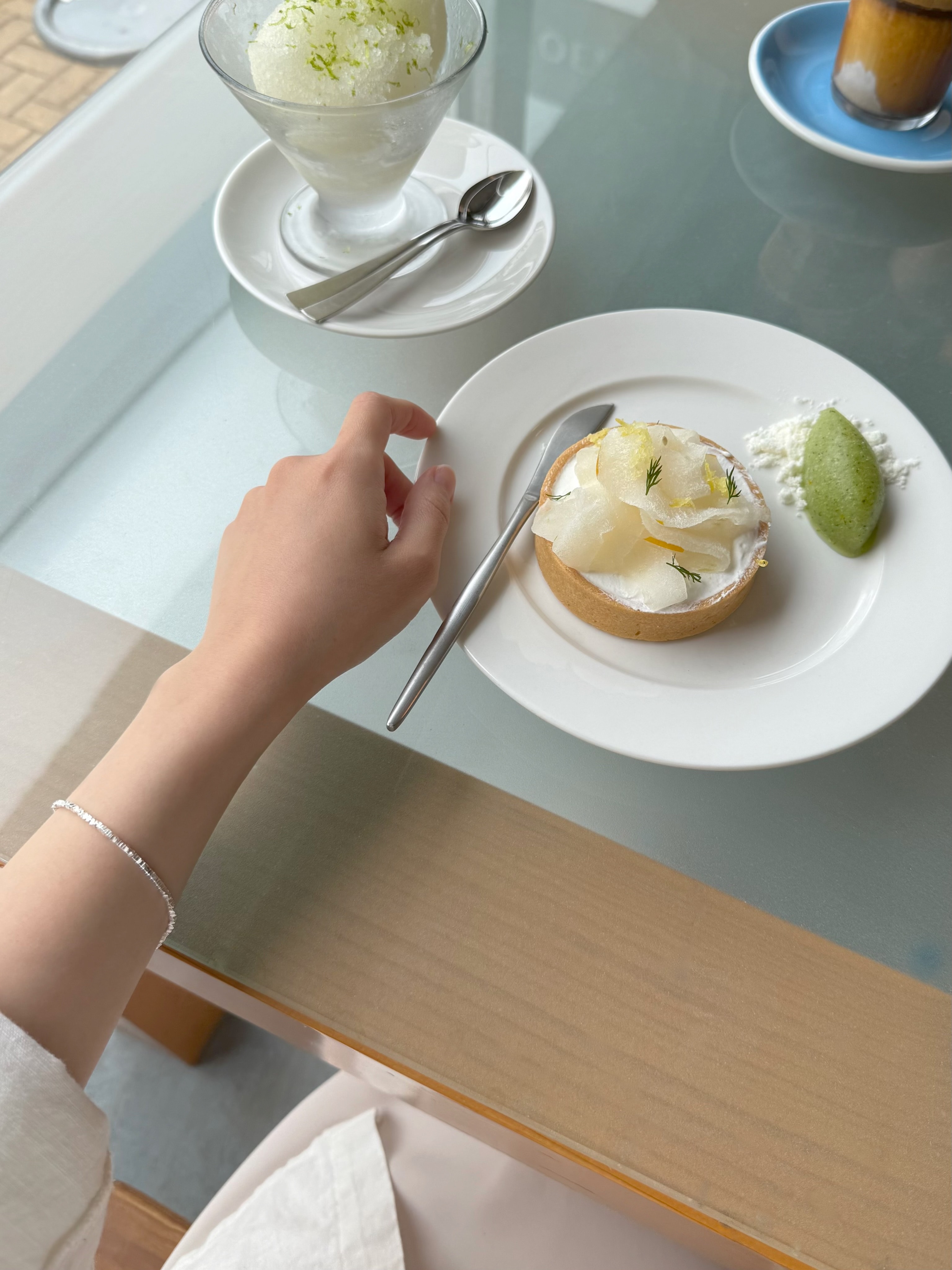Silver Chip Bracelet
