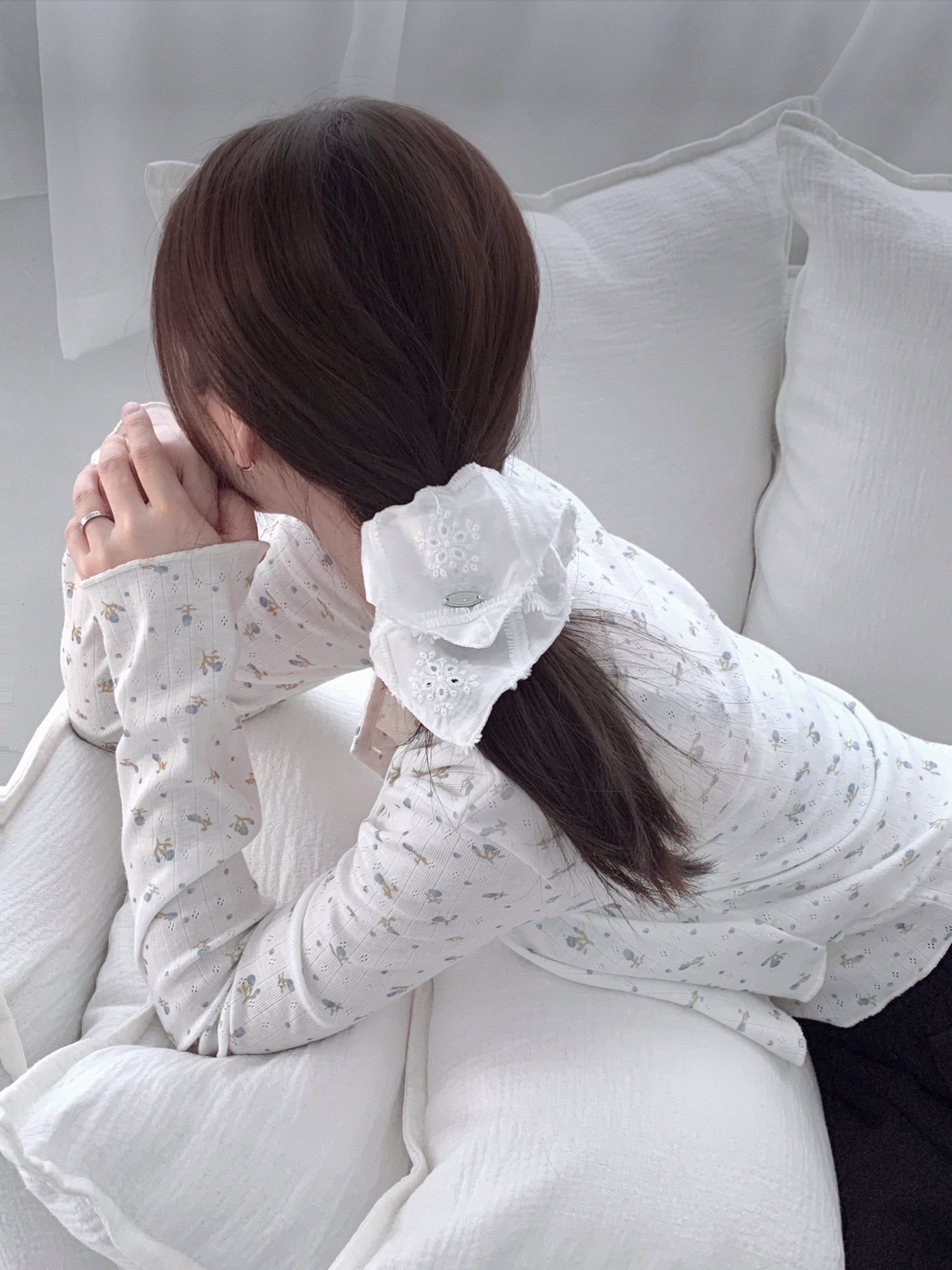 Eyelet Scrunchie