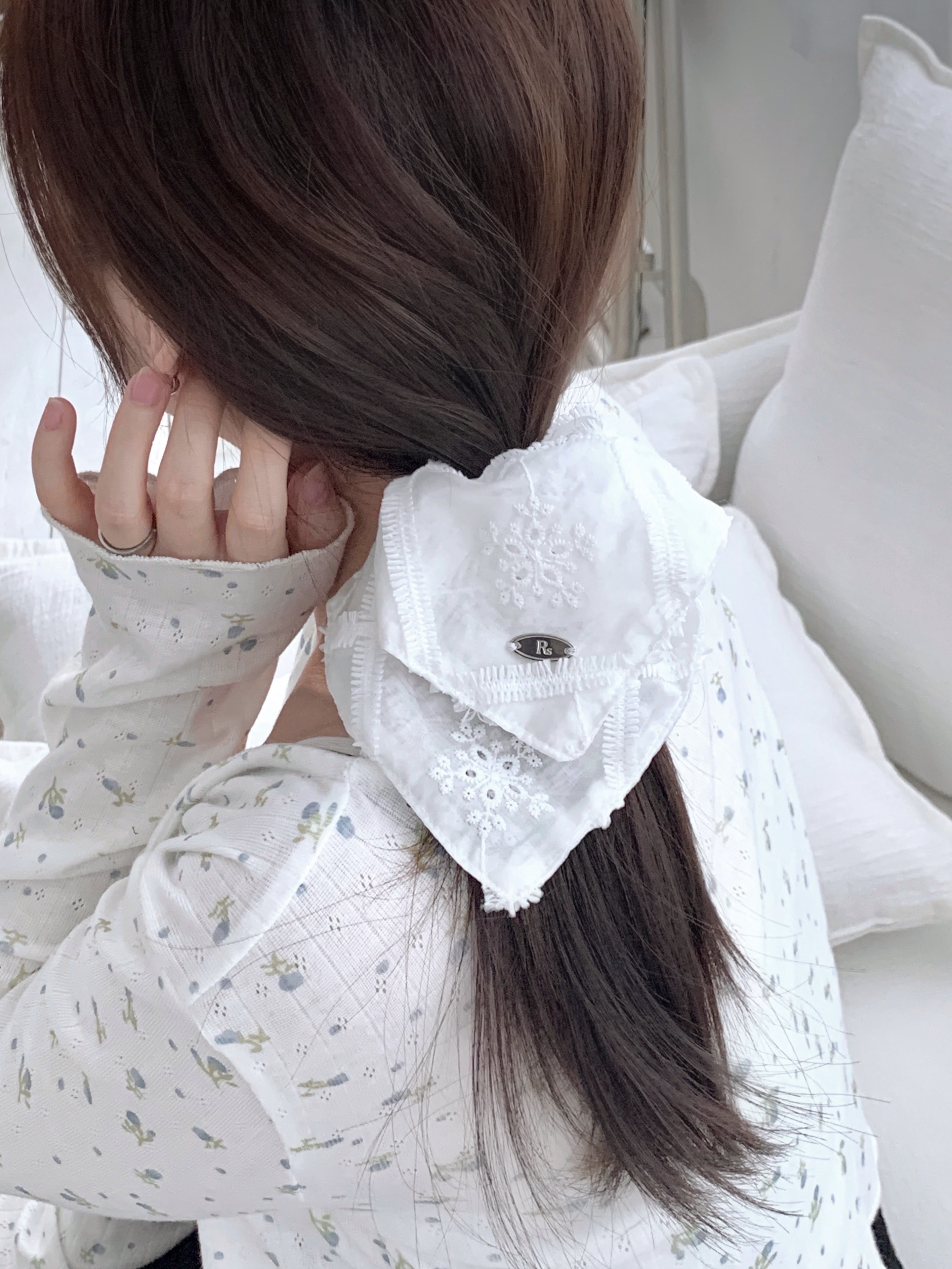Eyelet Scrunchie