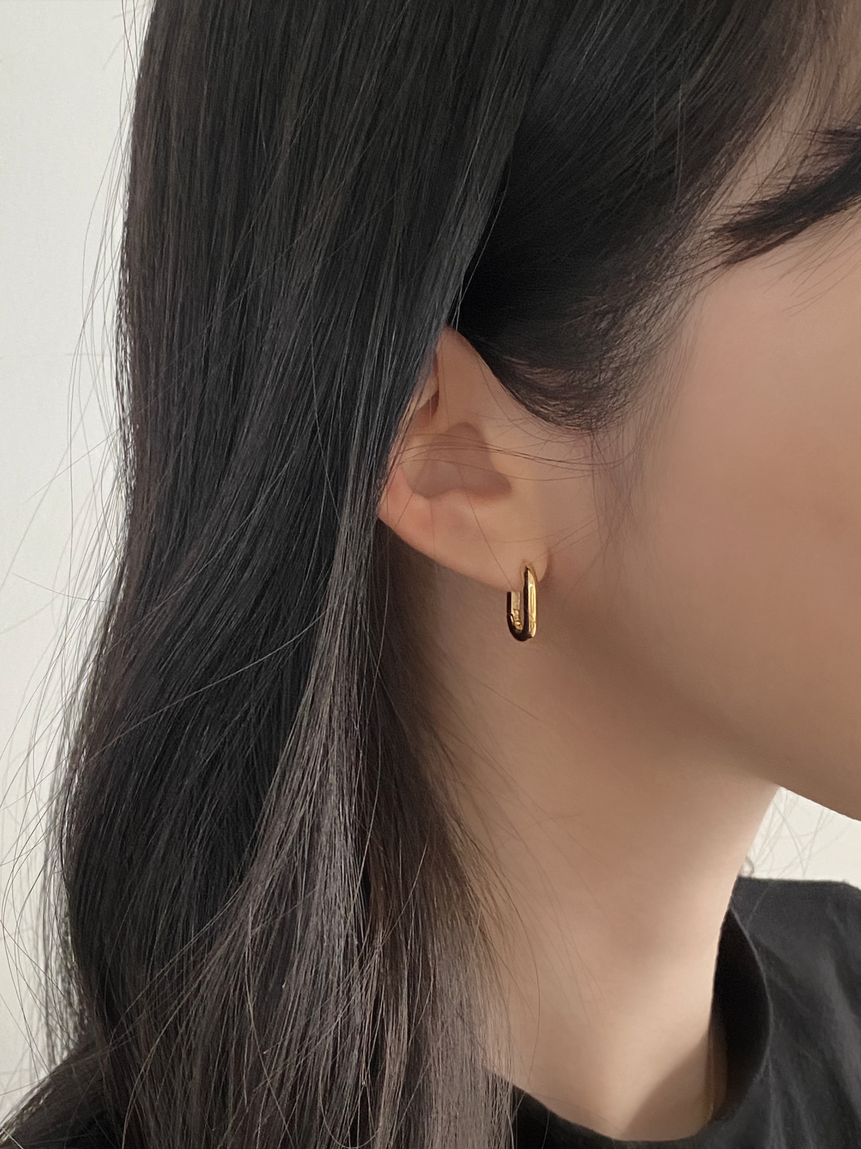 Oval Earring