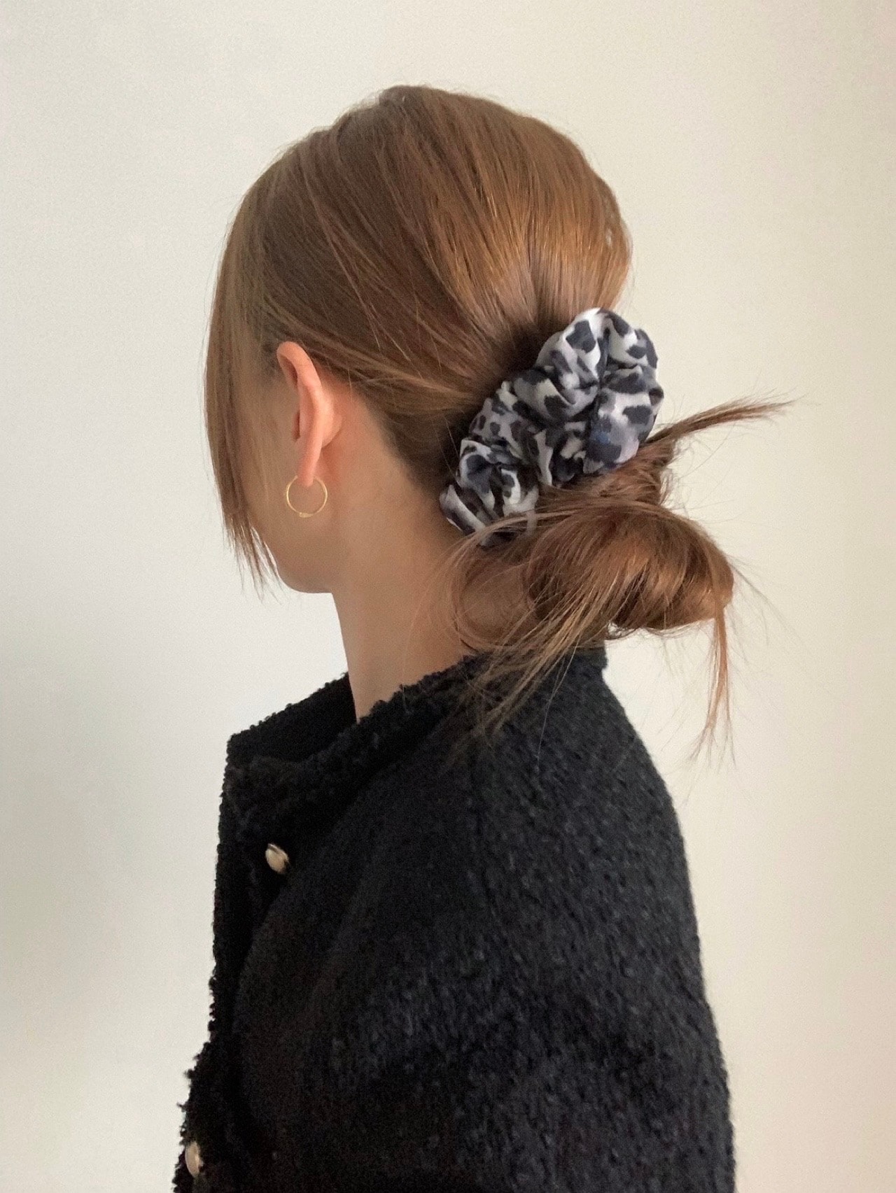Leopard Scrunchie