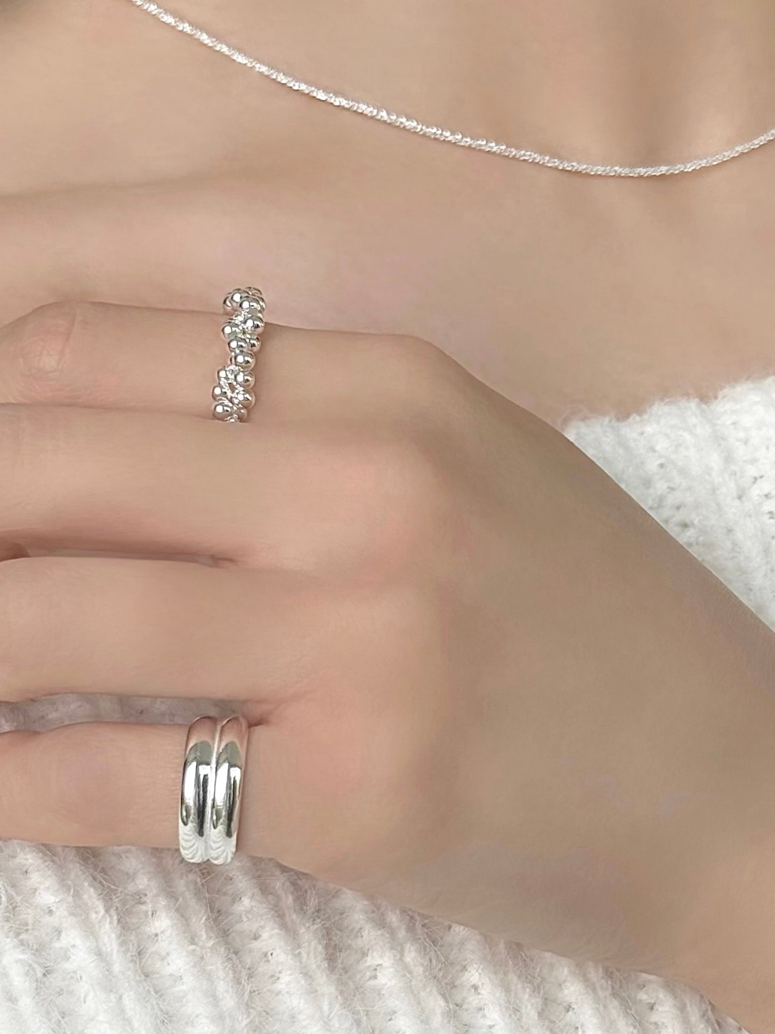 Double Line Pinky Ring