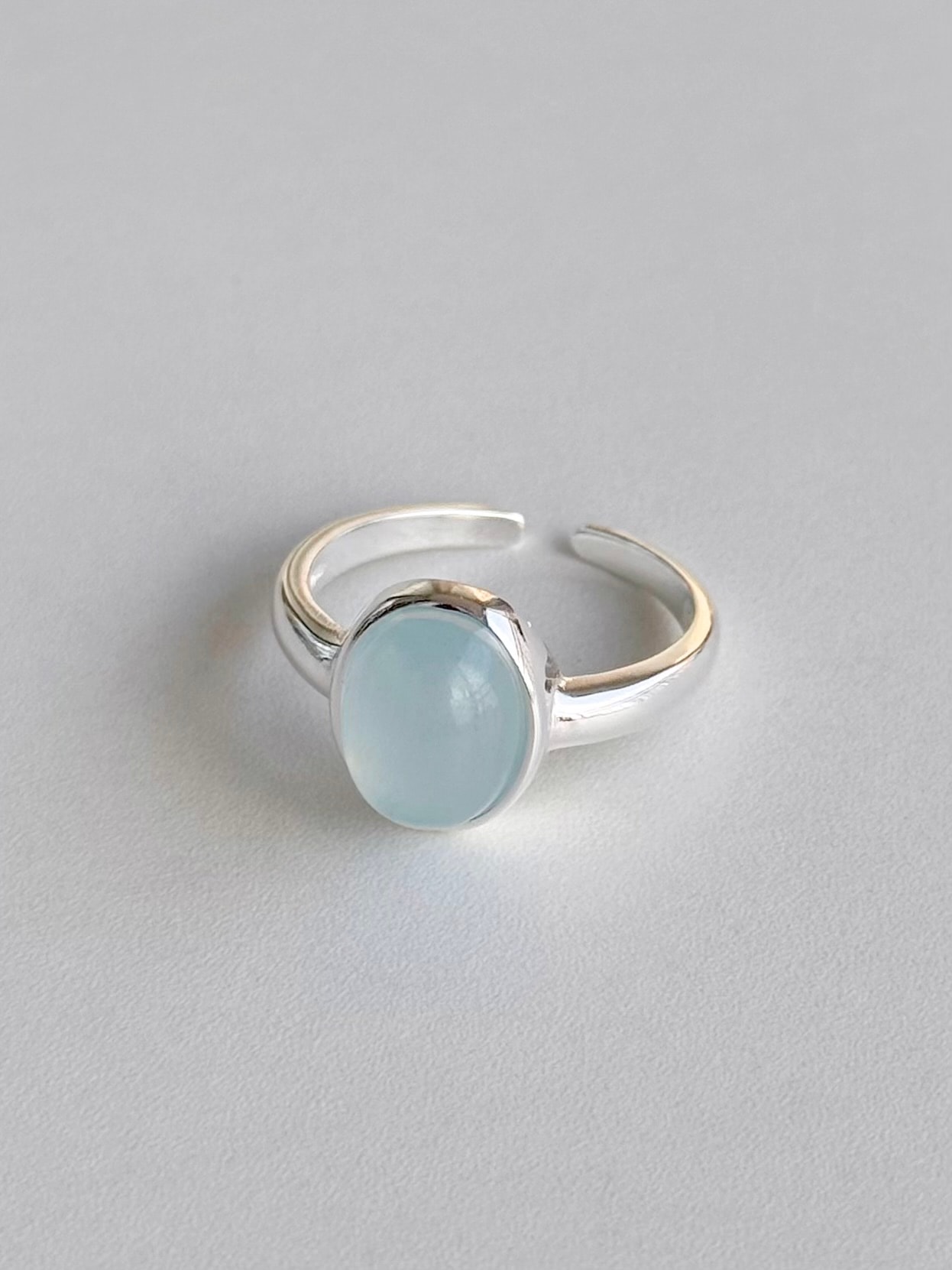 Serene Aqua Ring