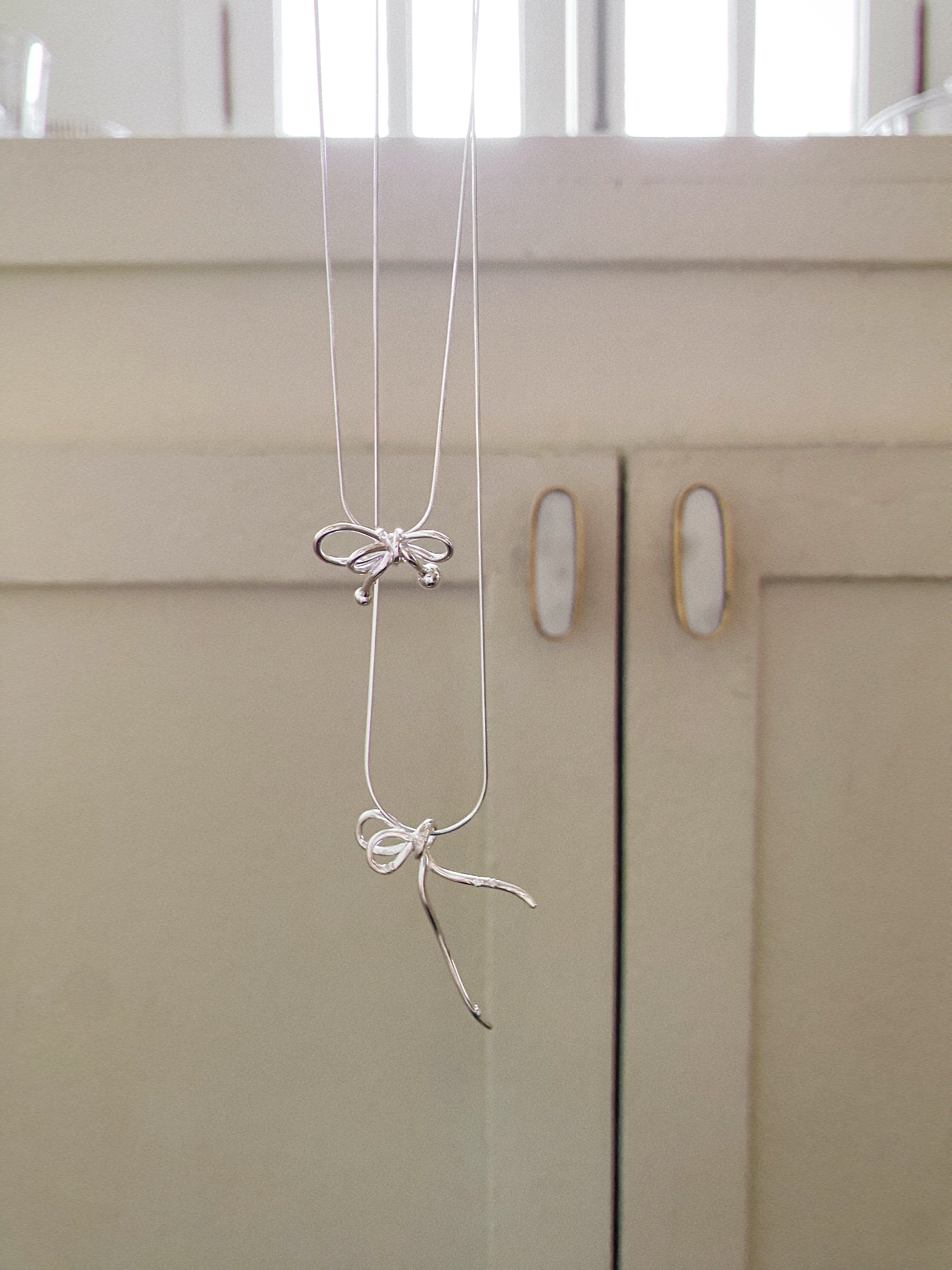 Jane Ribbon Necklace