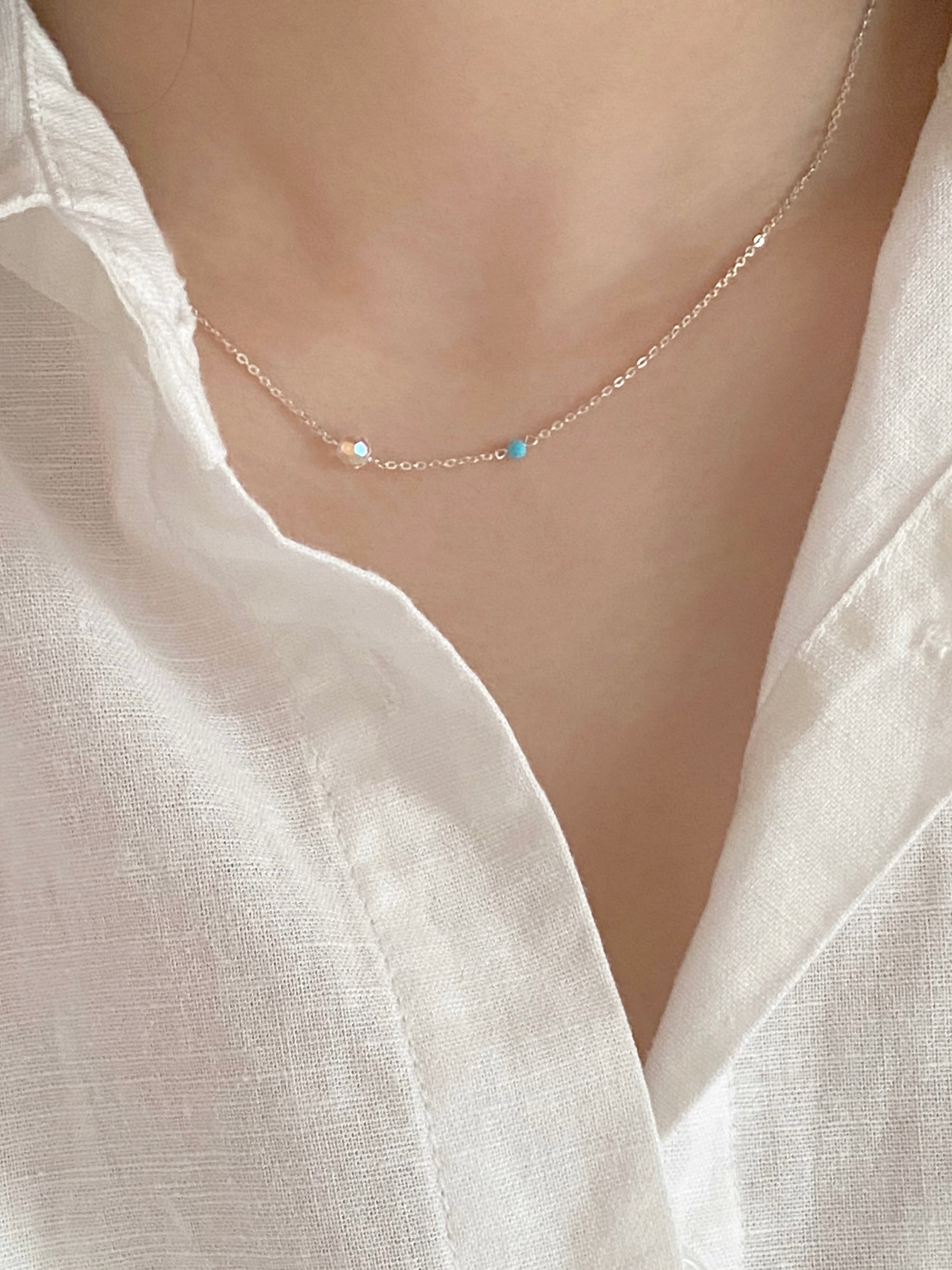 Crystal Turquoise Necklace